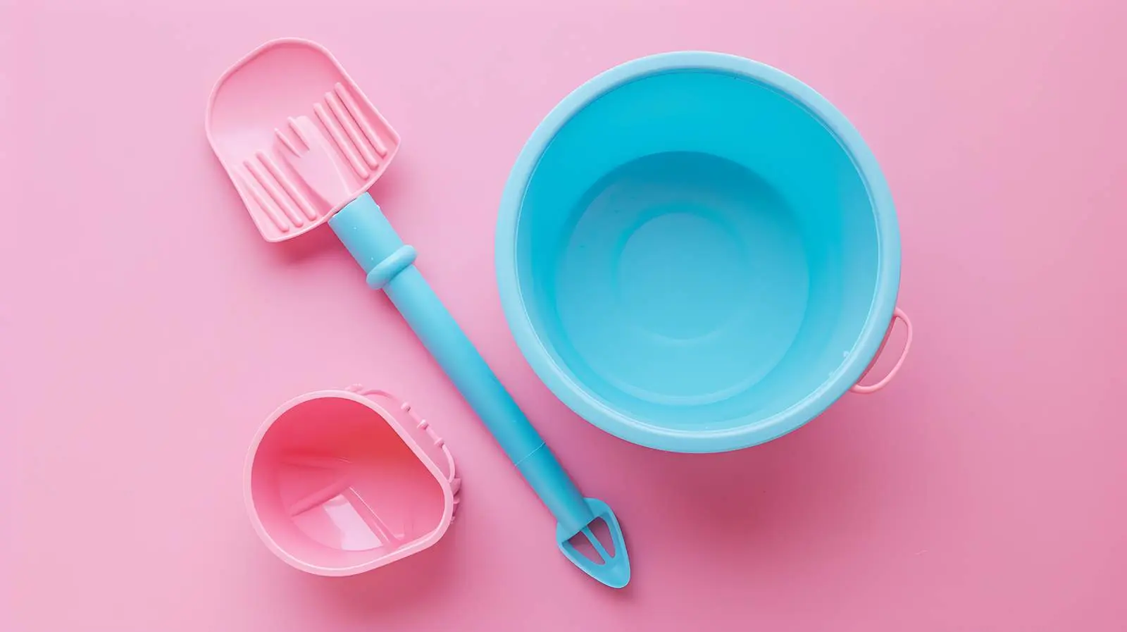 Silicone Bucket and Shovel Set for Babies – free buck image from Dotvec