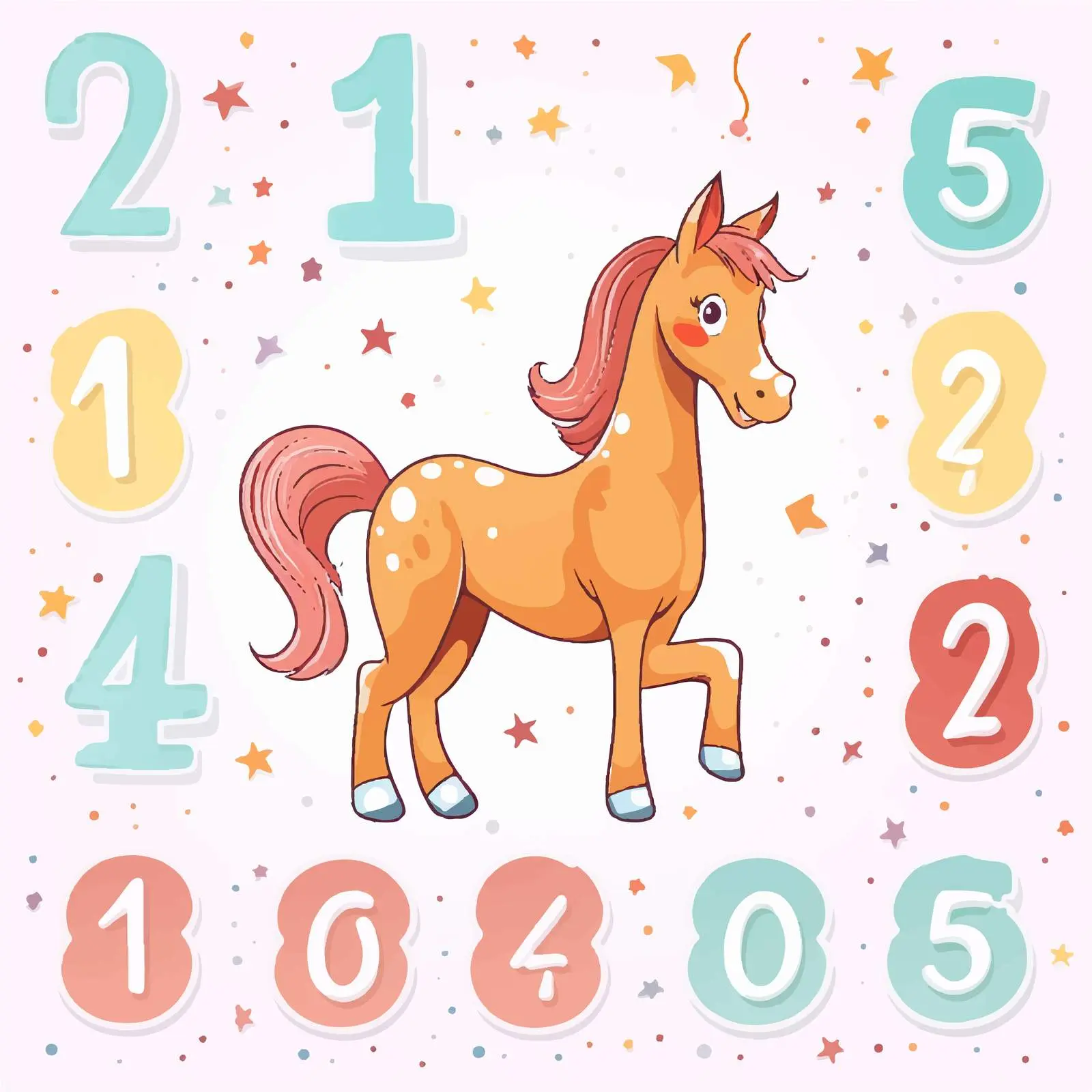 Handwriting Practice for Learning Numbers — free download from Dotvec