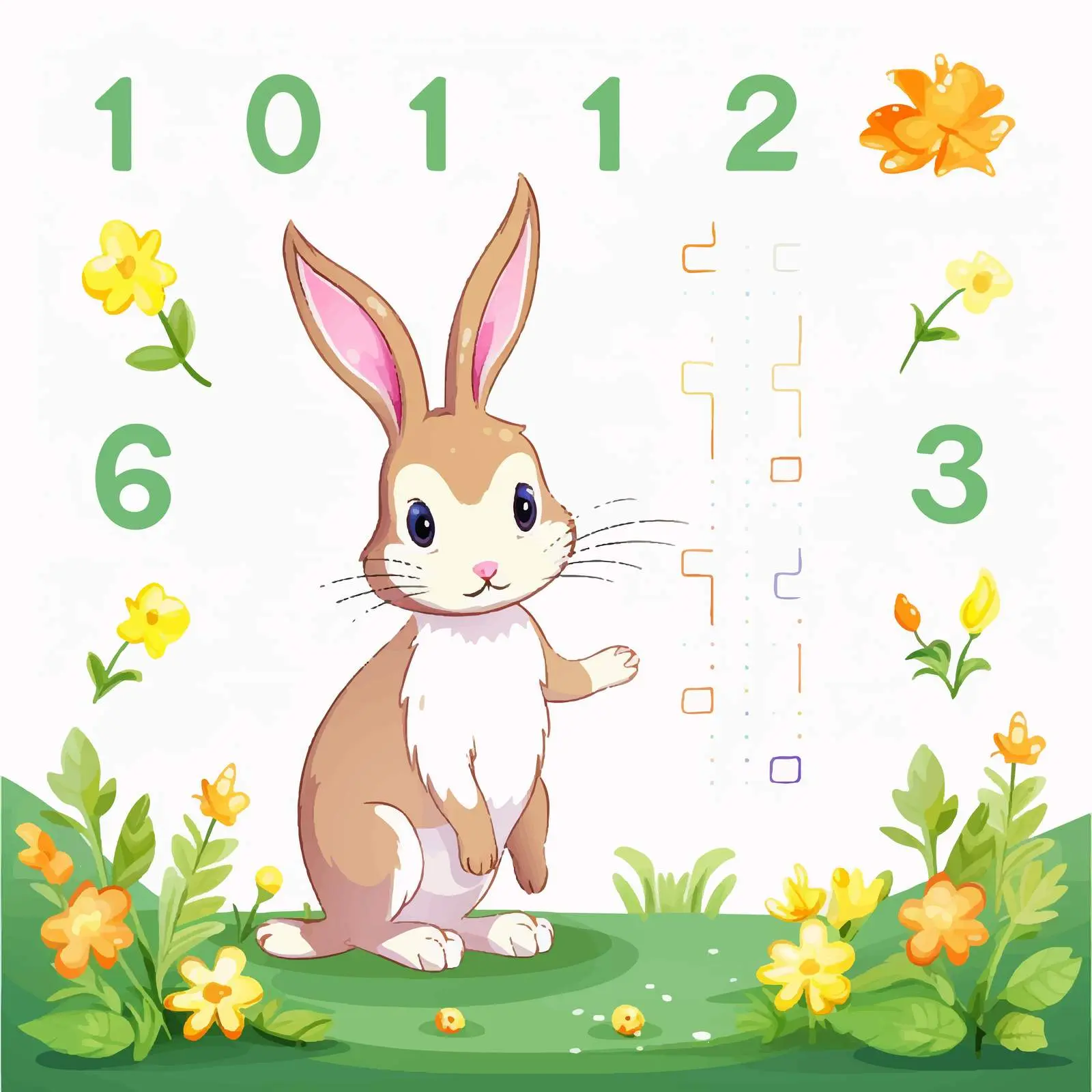 Handwriting Practice for Learning Numbers — free download from Dotvec