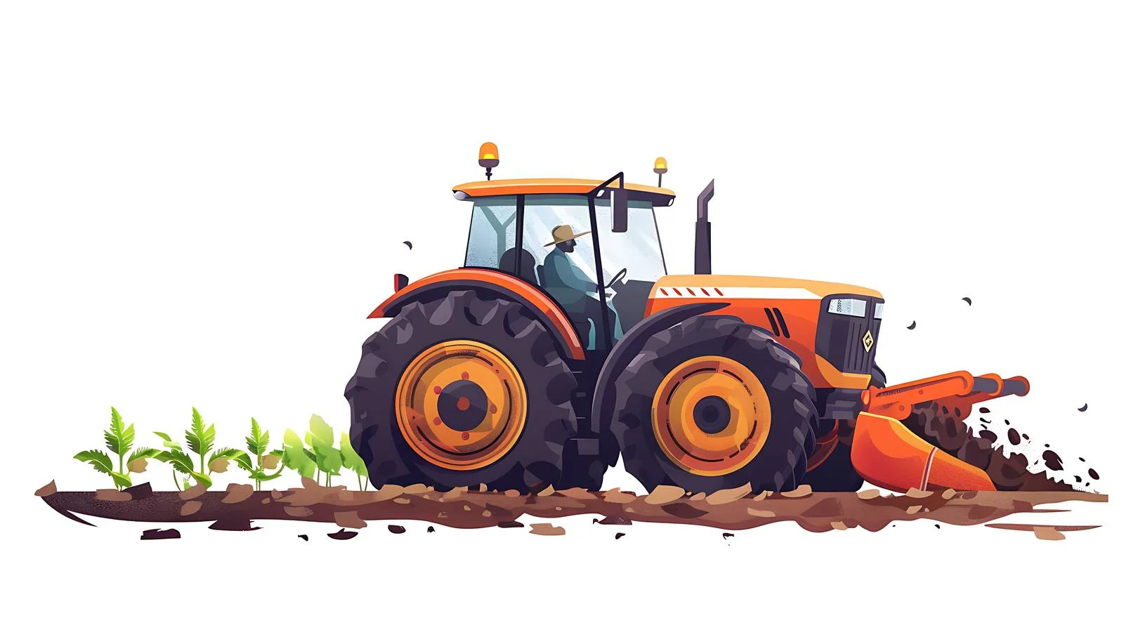 Land Preparation with Tractor for Cassava Planting — free download from Dotvec