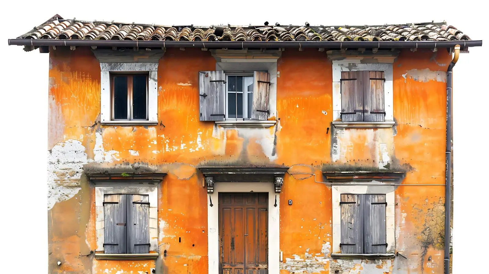 Colorful Rustic European Building Photography — free download from Dotvec