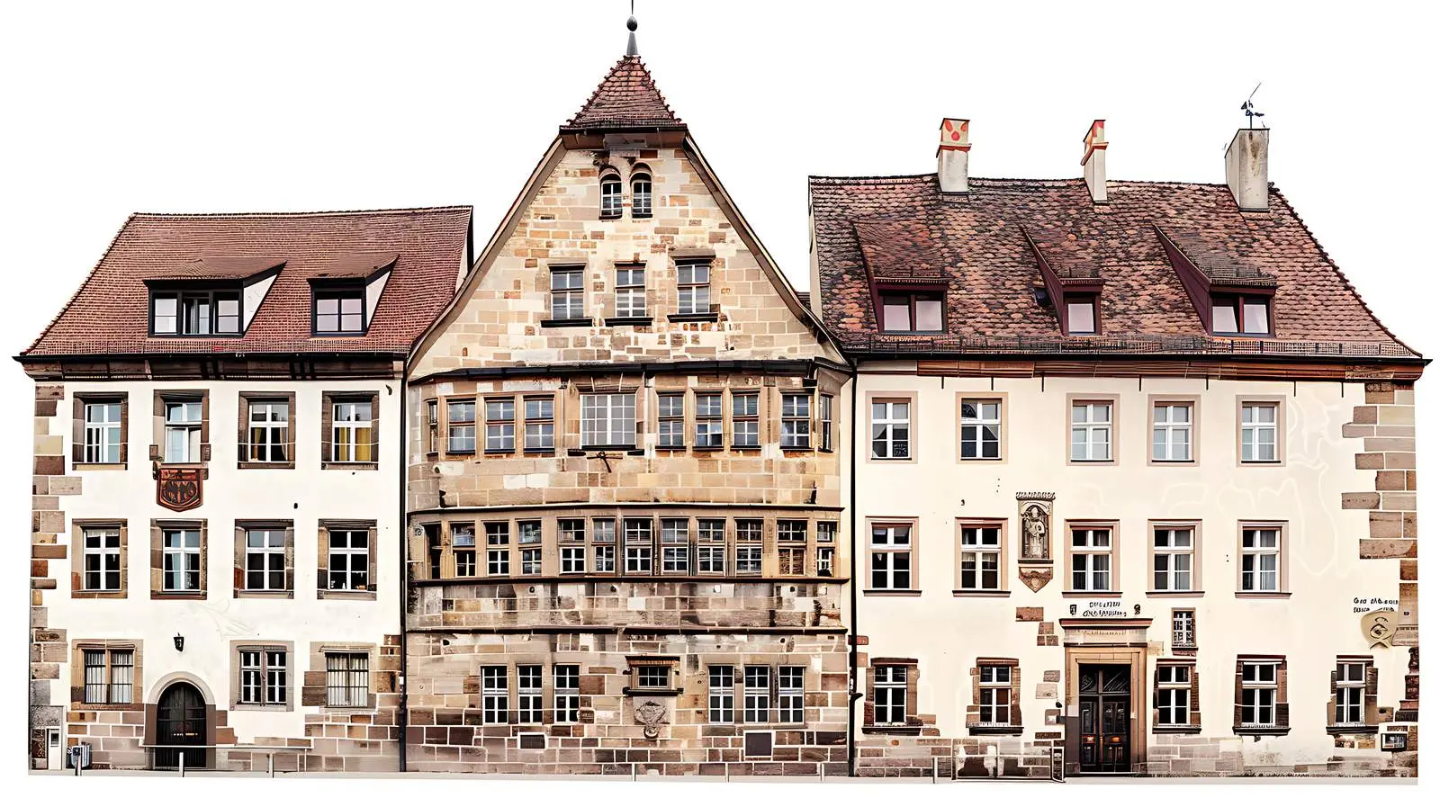Historic European Old Town Architecture — free download from Dotvec