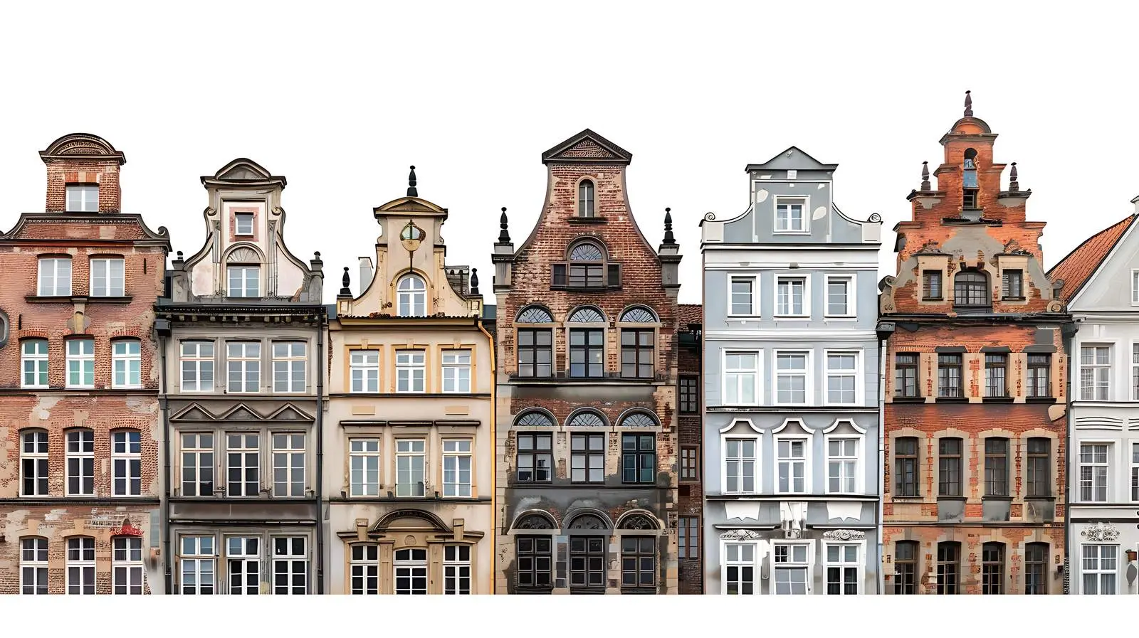 Historic European Old Town Architecture — free download from Dotvec