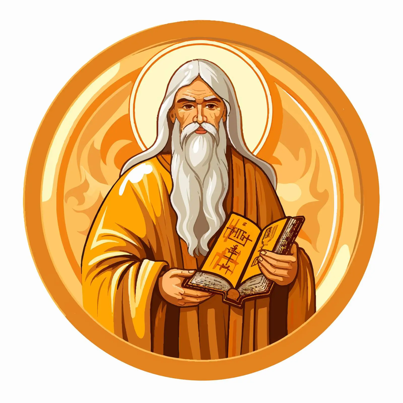 Orthodox Icon of Holy Prophet Moses — free download from Dotvec
