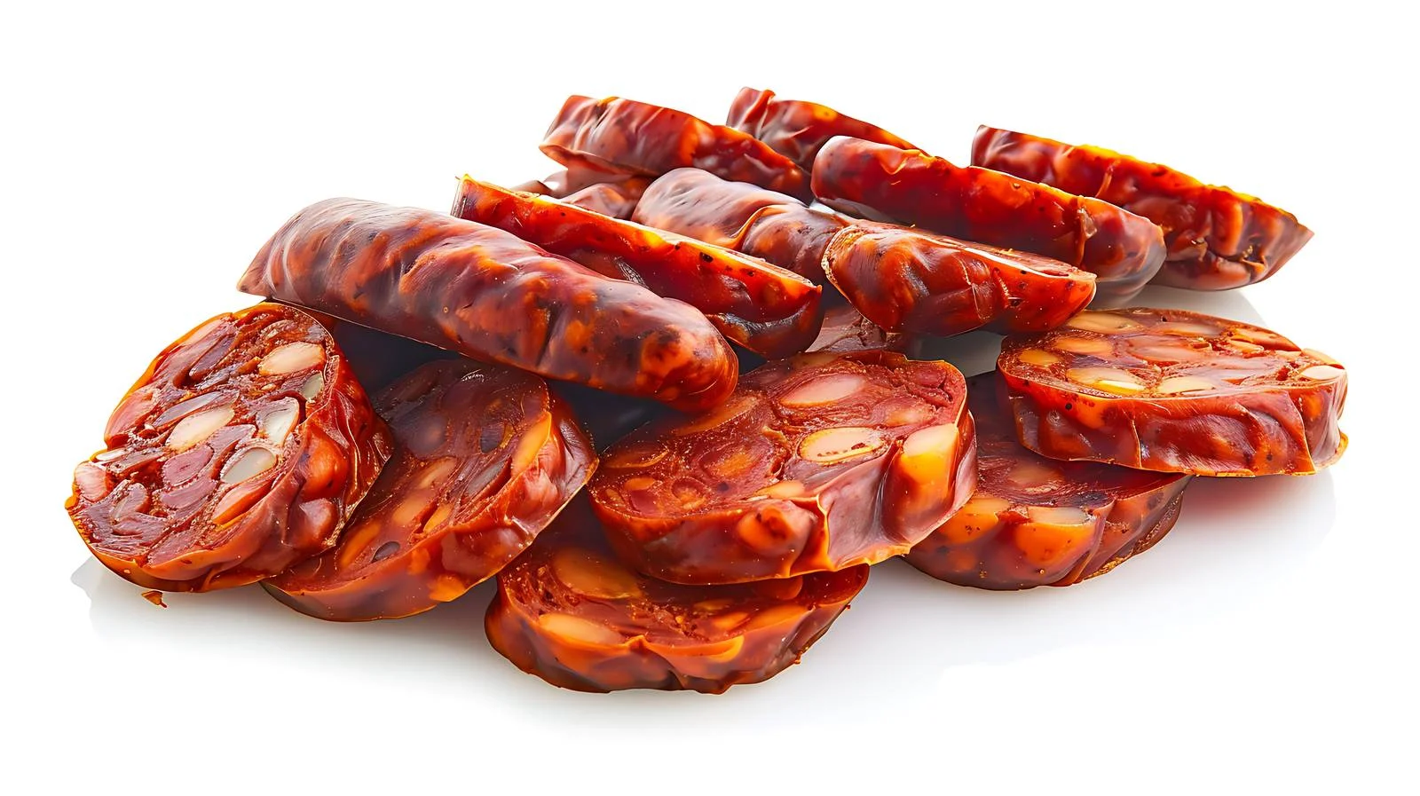 Isolated Traditional Spanish Chorizo Sausage — free download from Dotvec