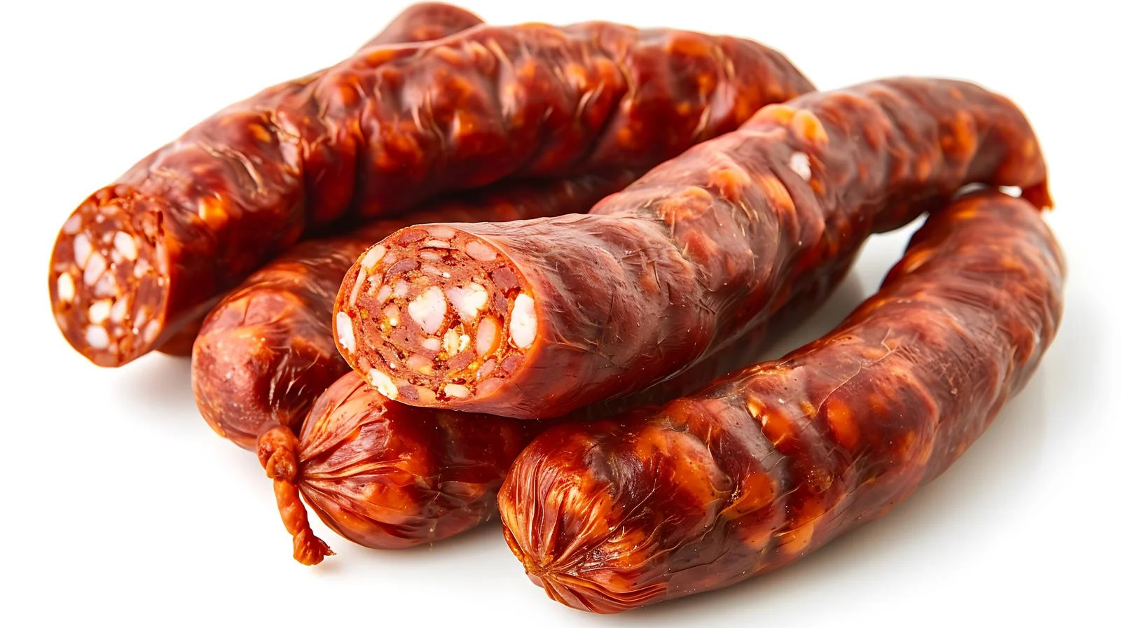 Isolated Traditional Spanish Chorizo Sausage — free download from Dotvec