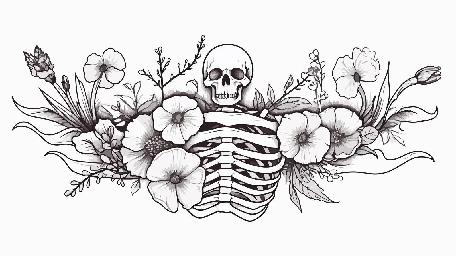 Traditional Tattoo with Banner Artwork — free download from Dotvec