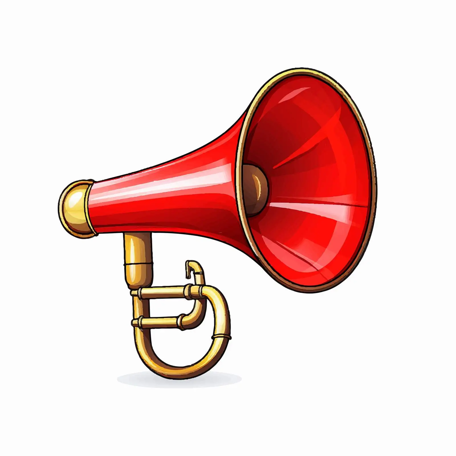 No Sounding Horn Traffic Signs Vector Illustration – free public transport image from Dotvec