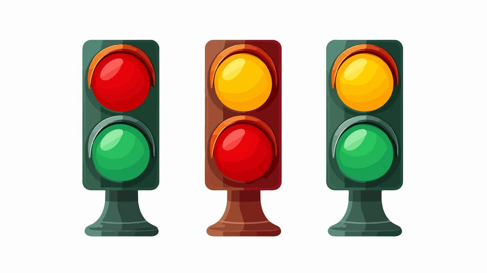Professional Traffic Light Image — free download from Dotvec