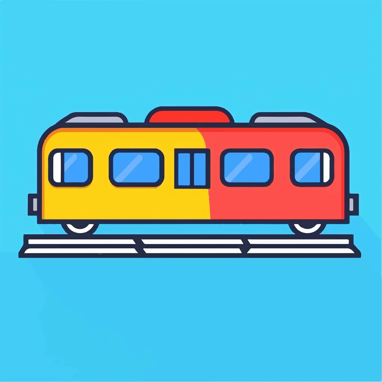 Train Icon Isolated Vector Sign Symbol — free download from Dotvec