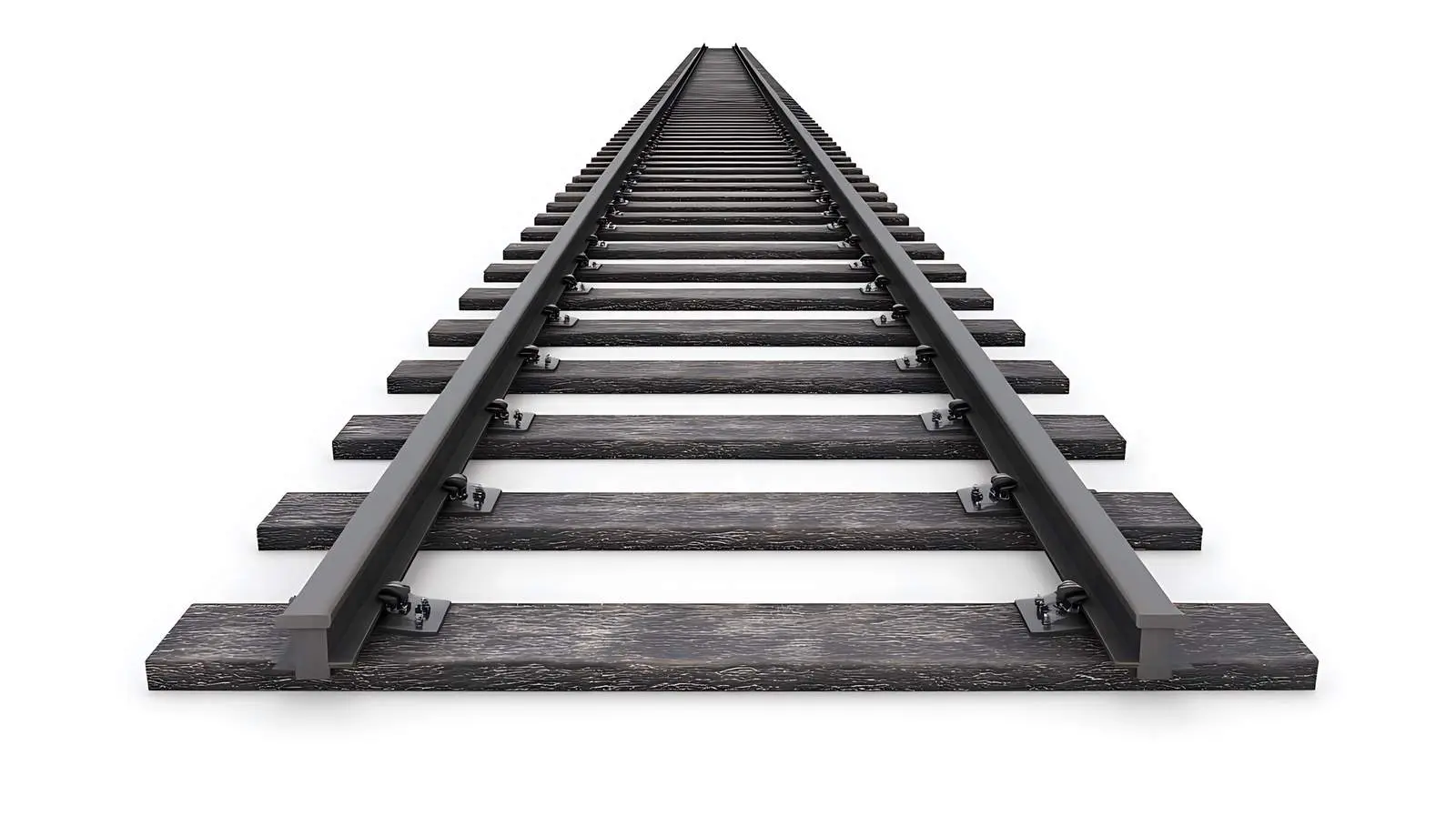 High-Quality 3D Train Tracks Rendering — free download from Dotvec
