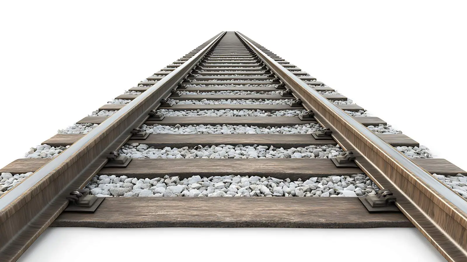 3D Train Tracks Rendering — free download from Dotvec