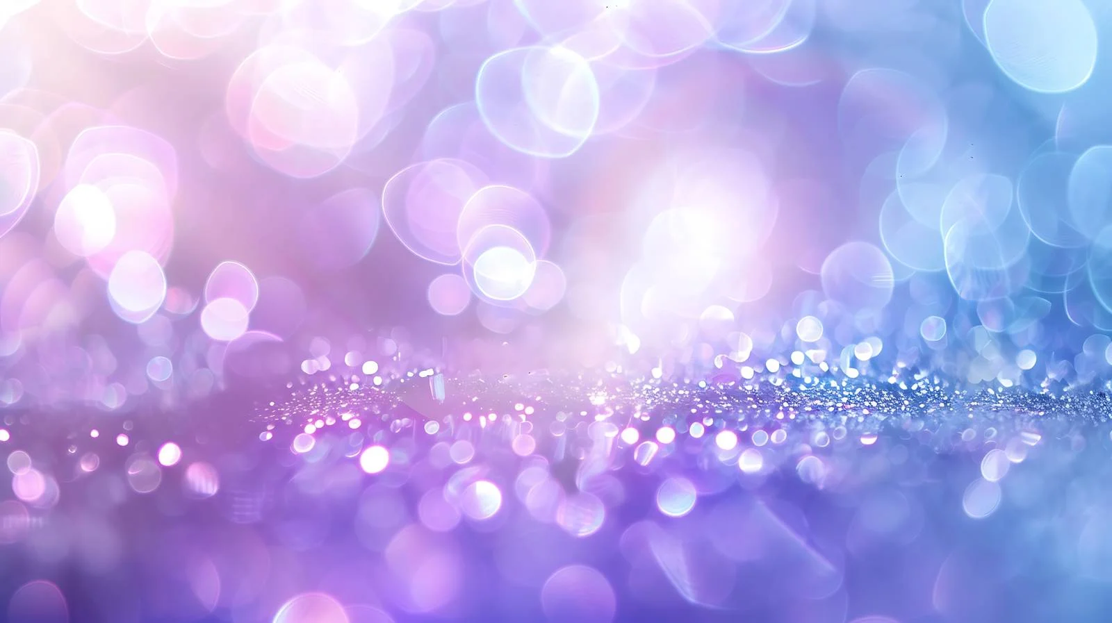 Serene Lavender & Baby Blue Bokeh Abstraction — free download from Dotvec