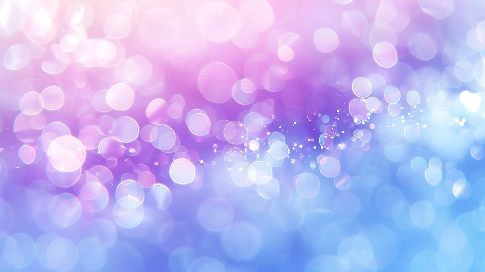 Serene Lavender and Sky Blue Bokeh Abstraction — free download from Dotvec