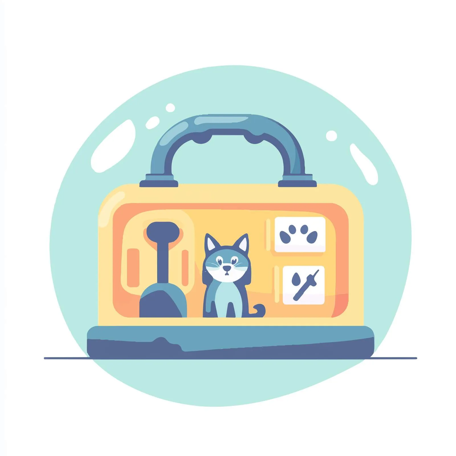 Pet Transport Box Vector Illustration — free download from Dotvec