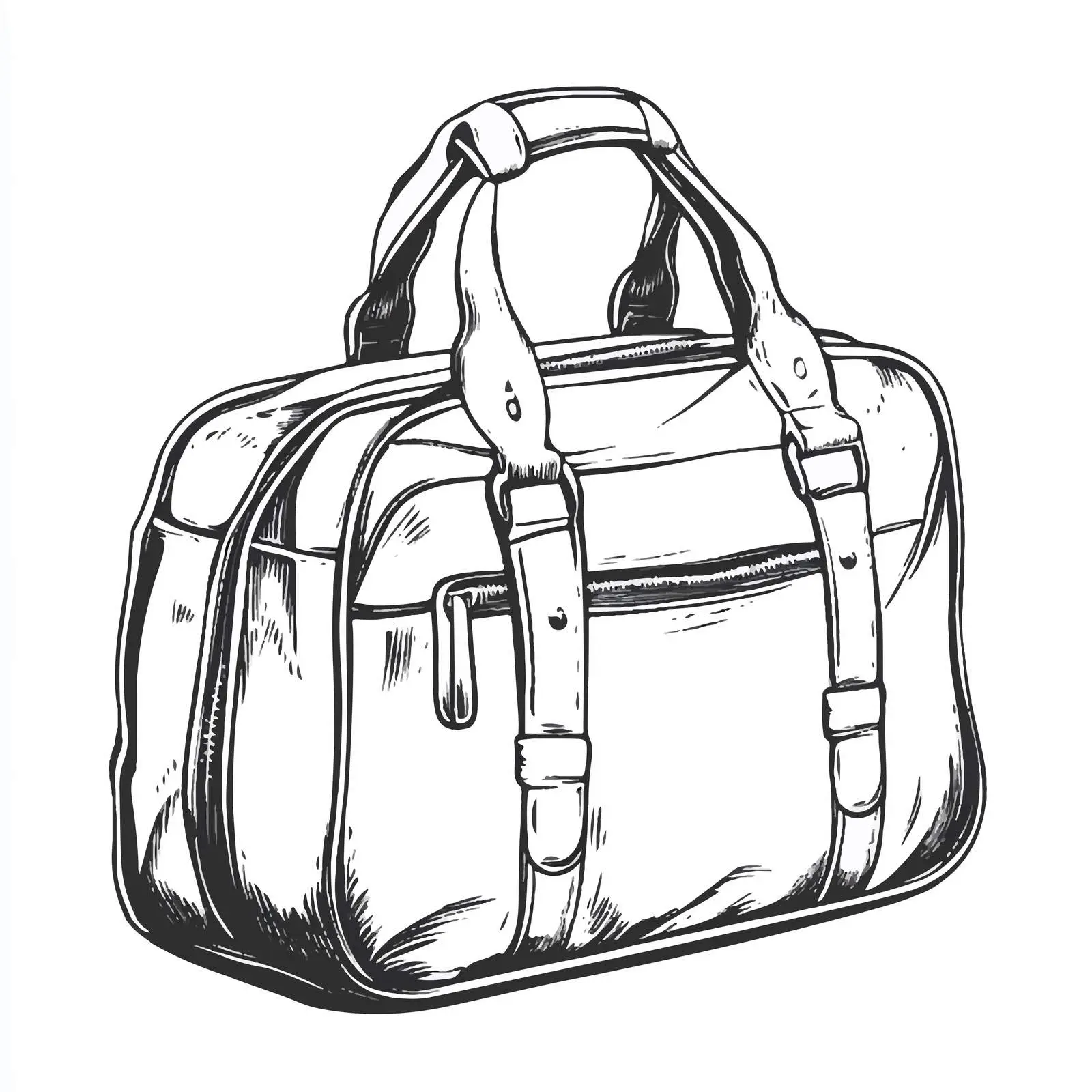 Travel Bag Cartoon Vector Illustration — free download from Dotvec