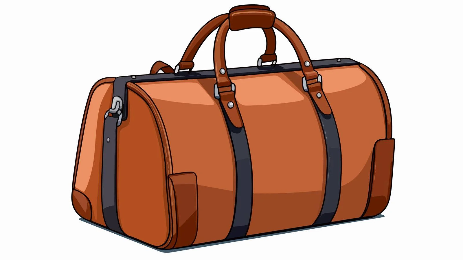 Premium Travel Bag Cartoon Design — free download from Dotvec