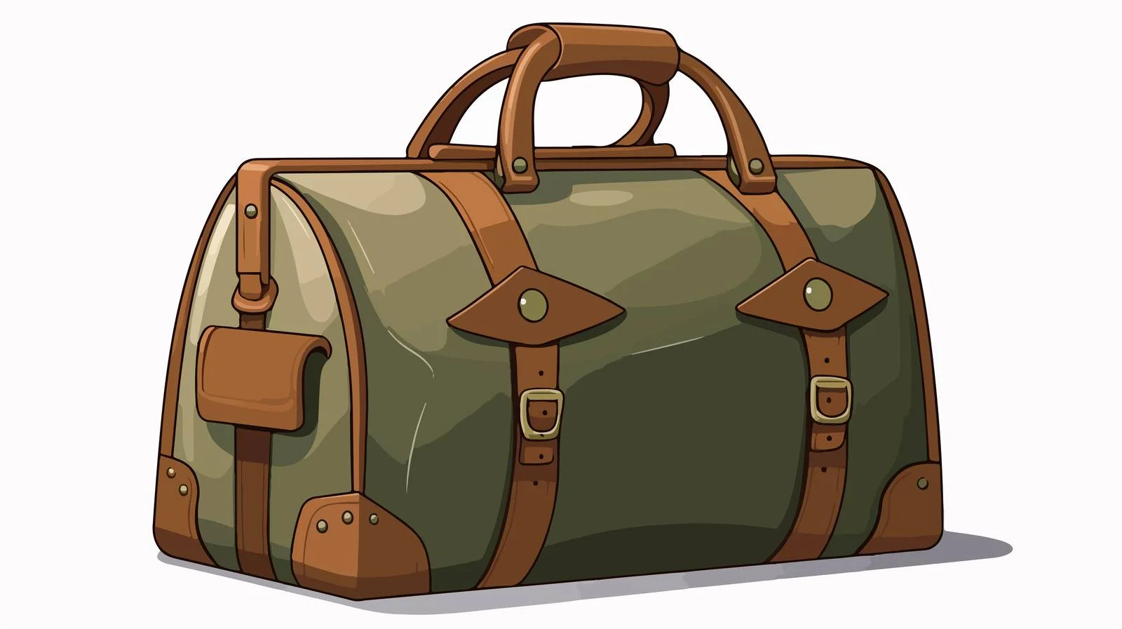 Premium Travel Bag Cartoon Design — free download from Dotvec