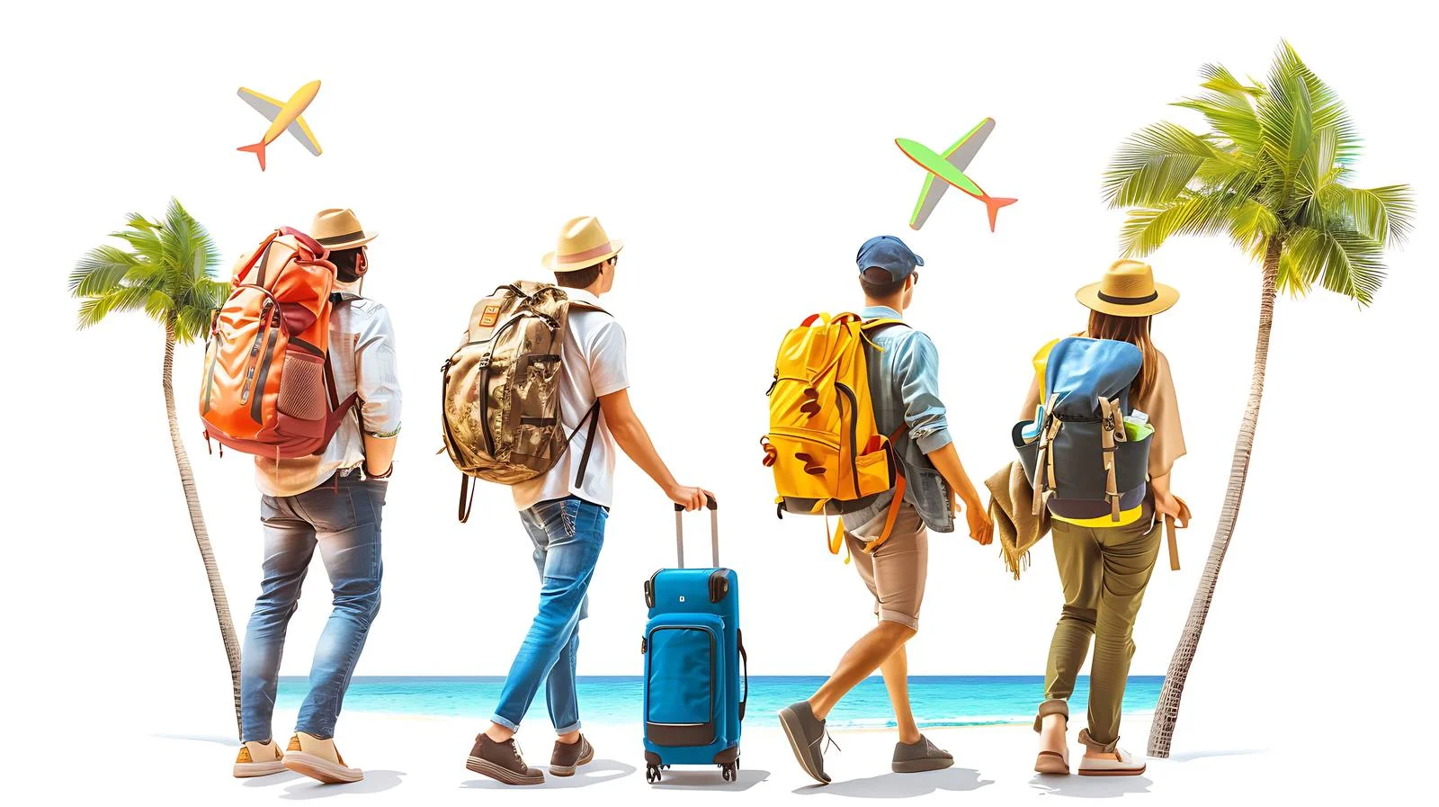 Travel Check Post-Trip Concept — free download from Dotvec