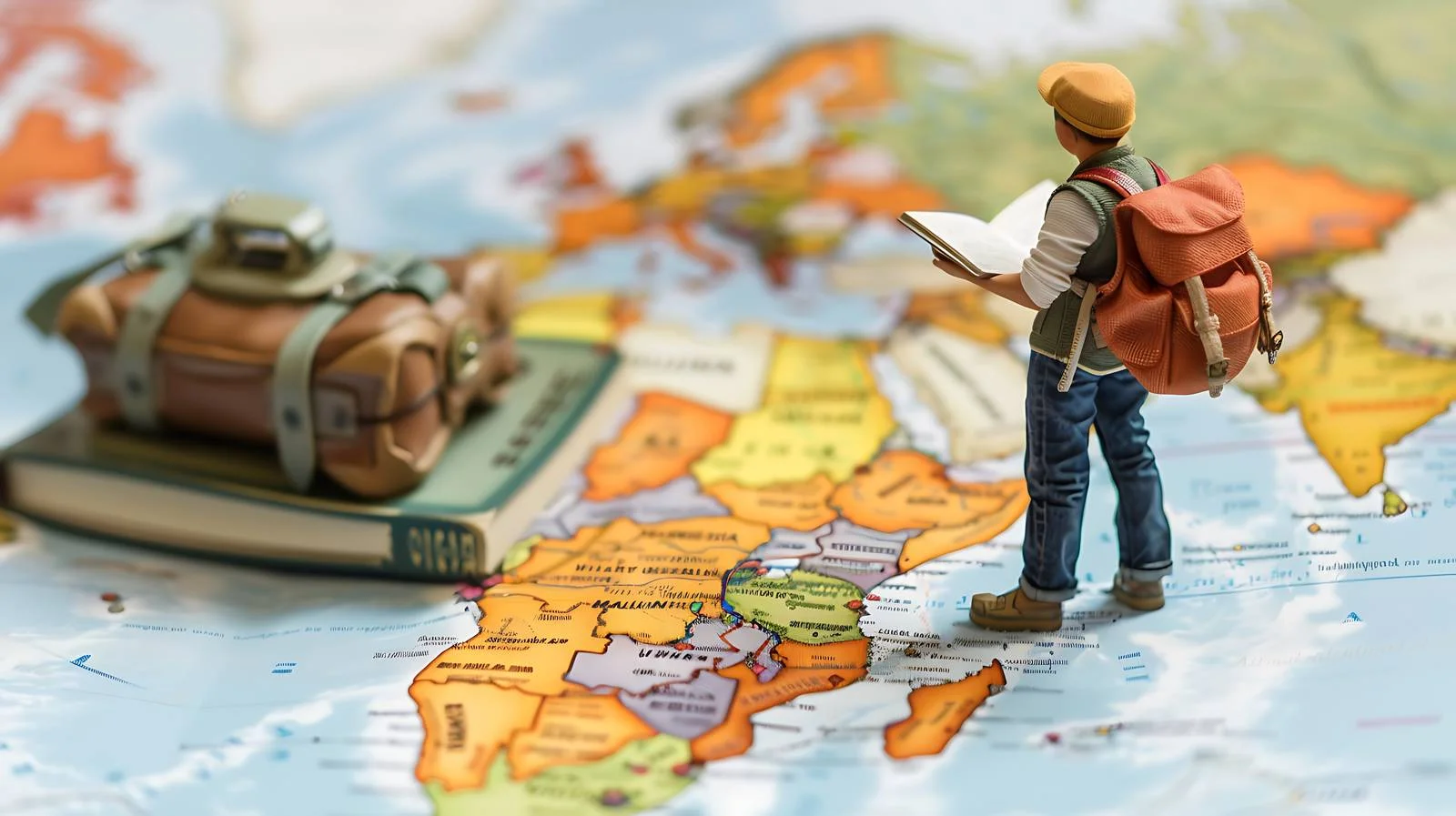 Travel Planning and Reading Travel Book — free download from Dotvec