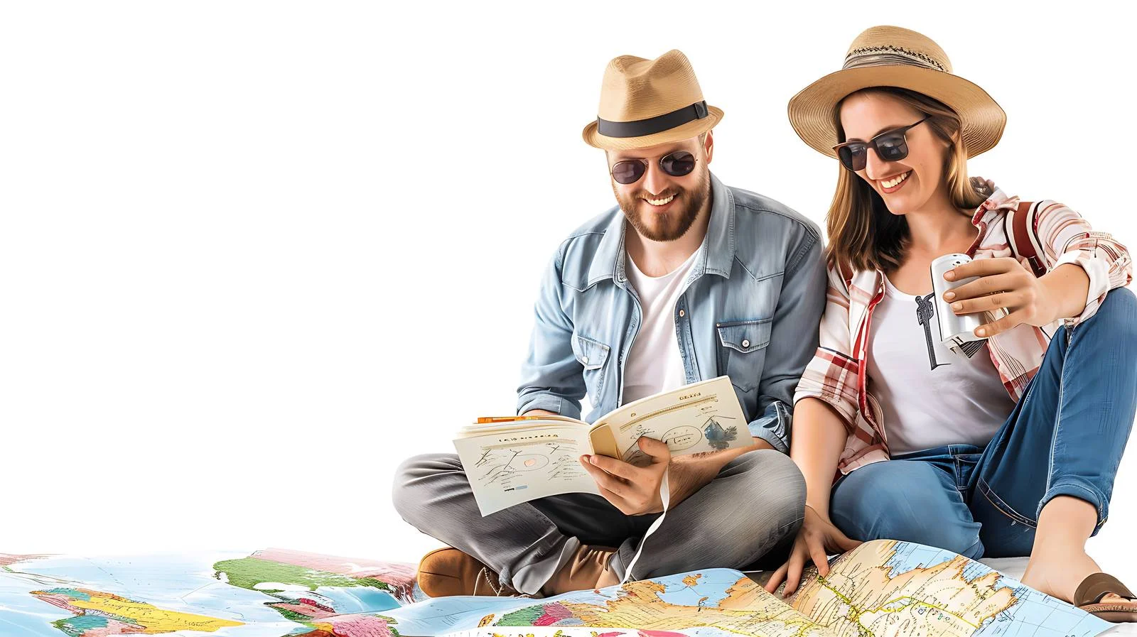 Travel Planning and Reading Travel Book — free download from Dotvec