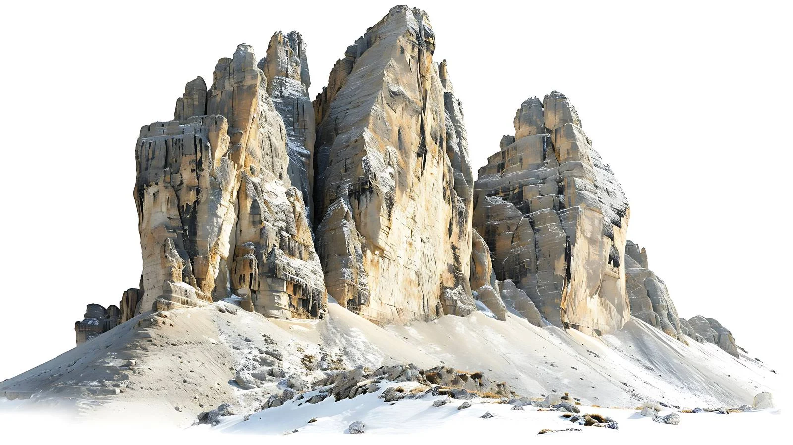 Iconic Tre Cime di Lavaredo in Italian Alps — free download from Dotvec