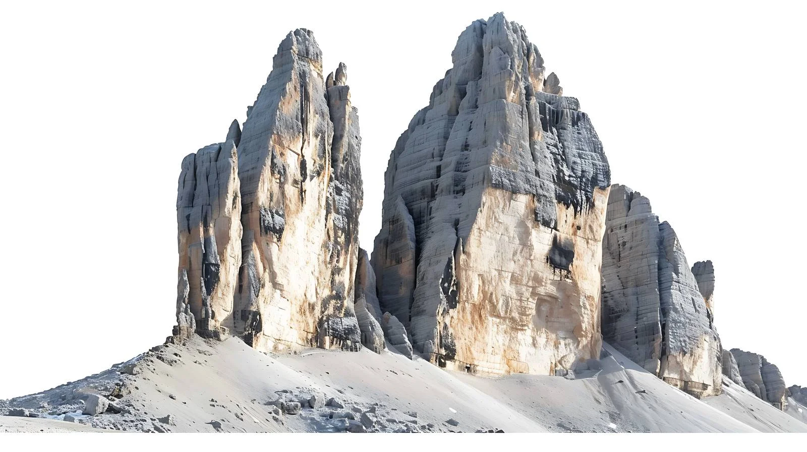 Iconic Tre Cime di Lavaredo Peak — free download from Dotvec