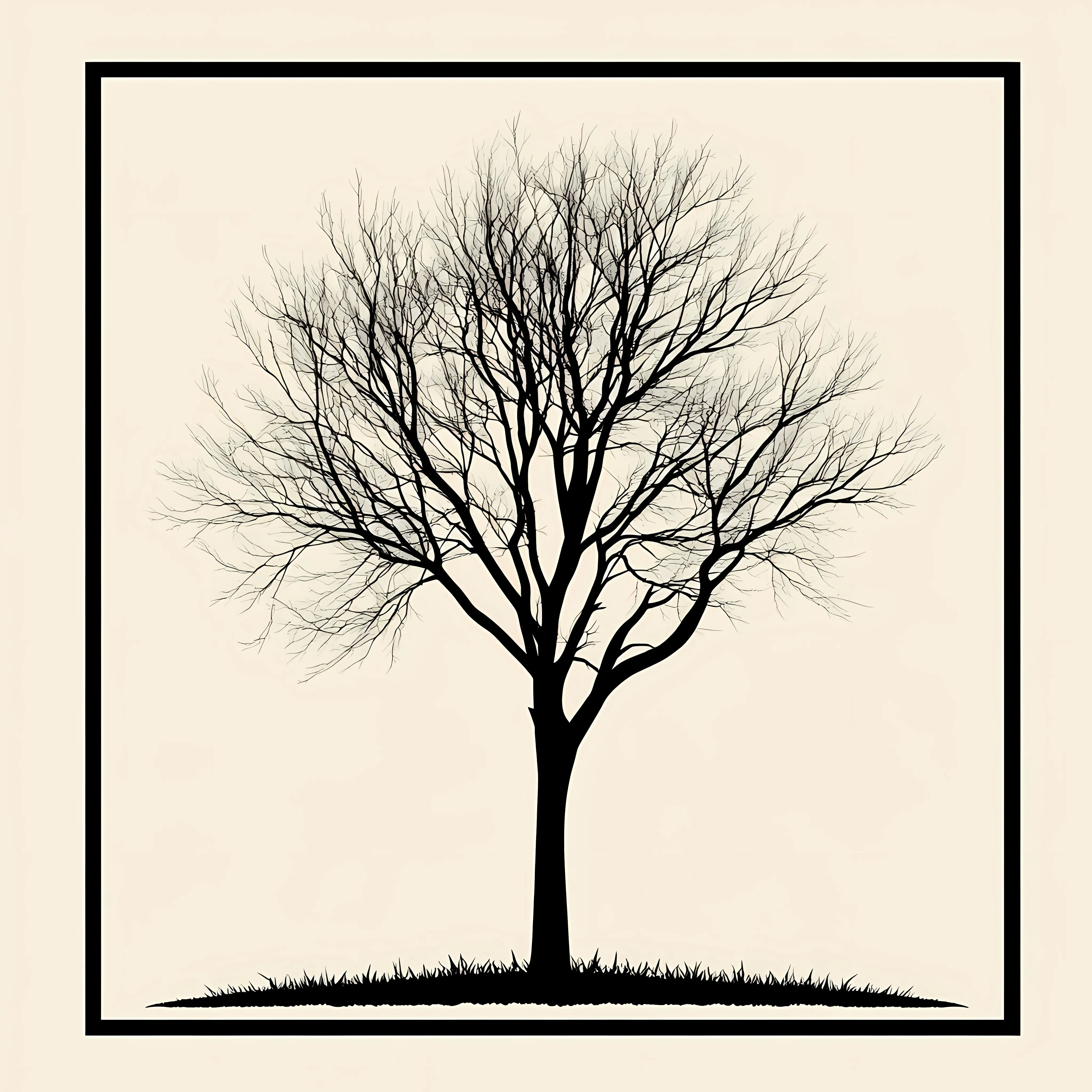 Flat Vector Tree Illustration for Design Projects — free download from Dotvec