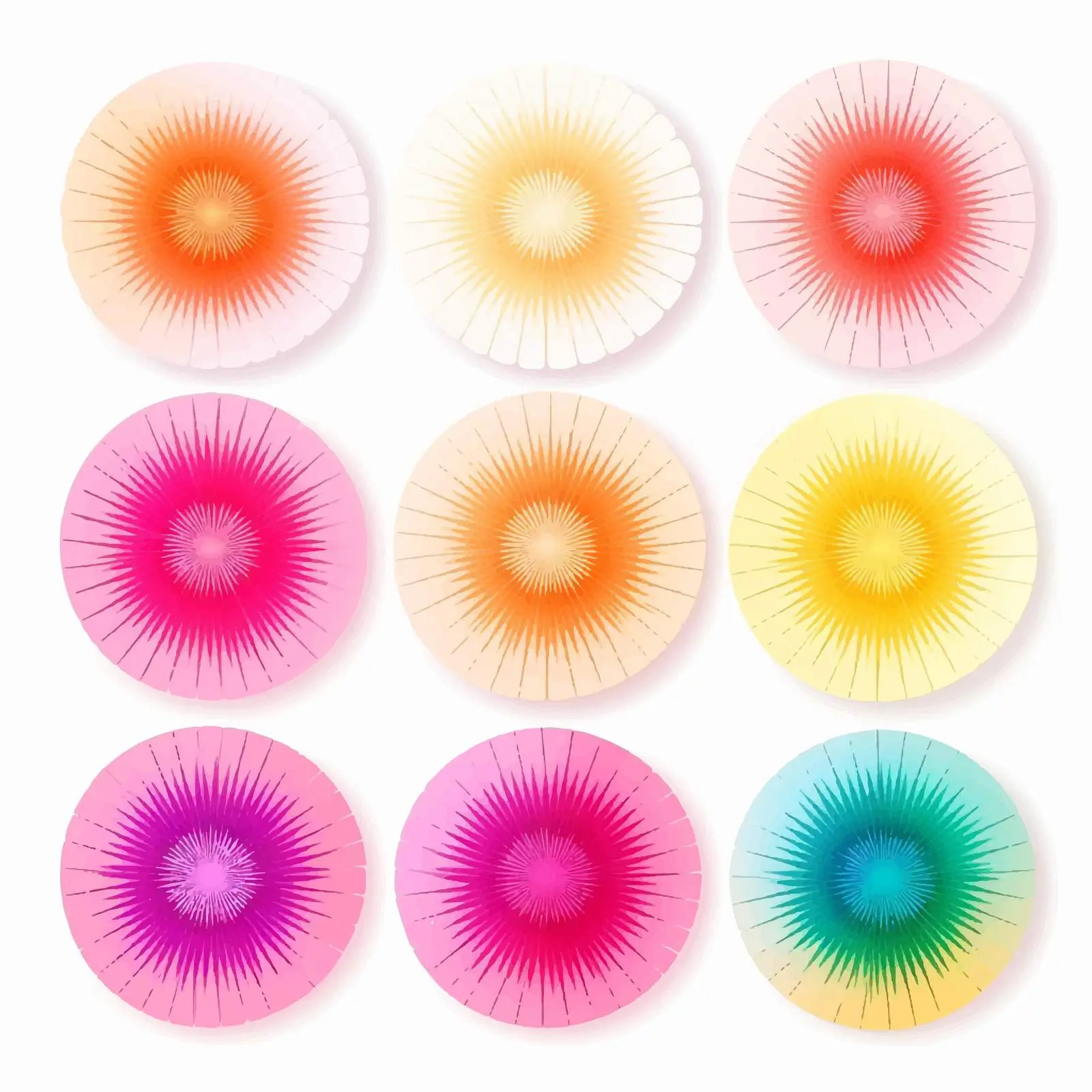 Trendy Radial Gradients for Universal Design — free download from Dotvec