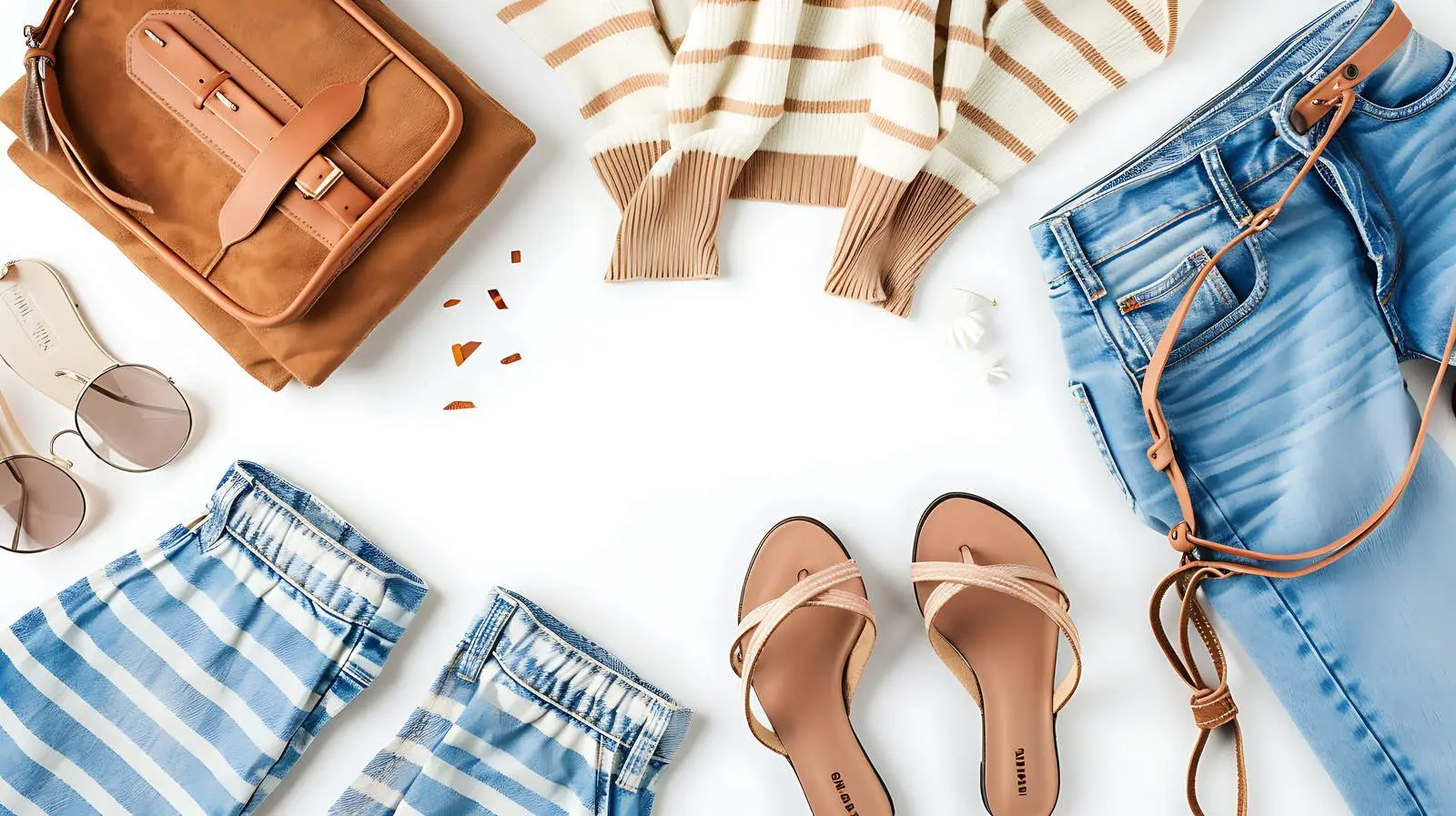 Trendy Fashion Collage with Women's Apparel — free download from Dotvec