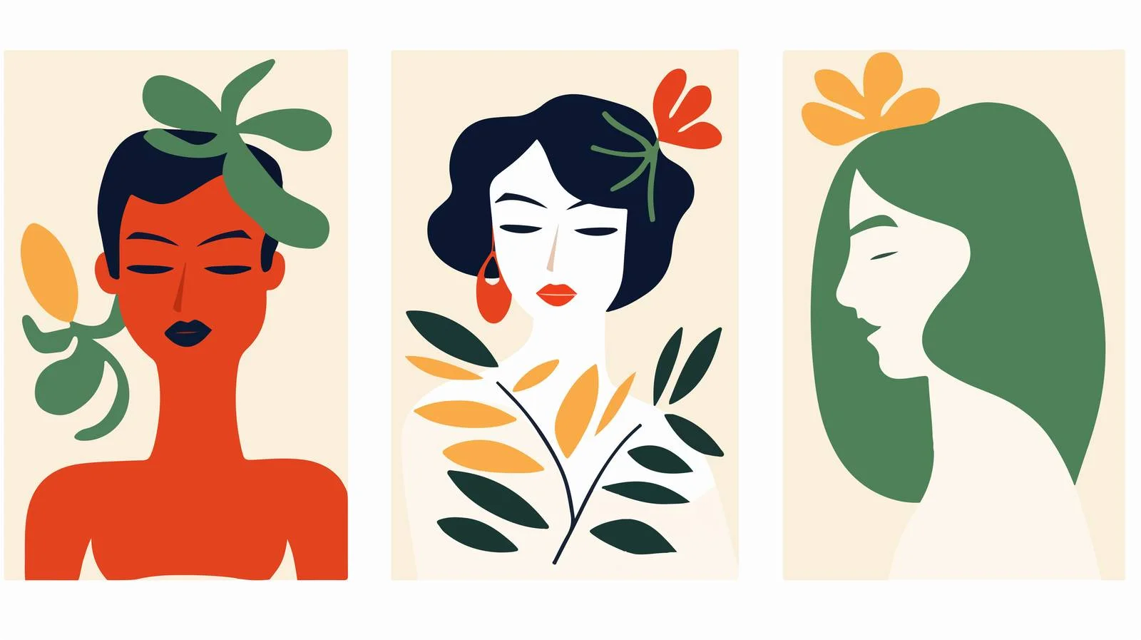 Stylish Contemporary Poster with Matisse Influence — free download from Dotvec