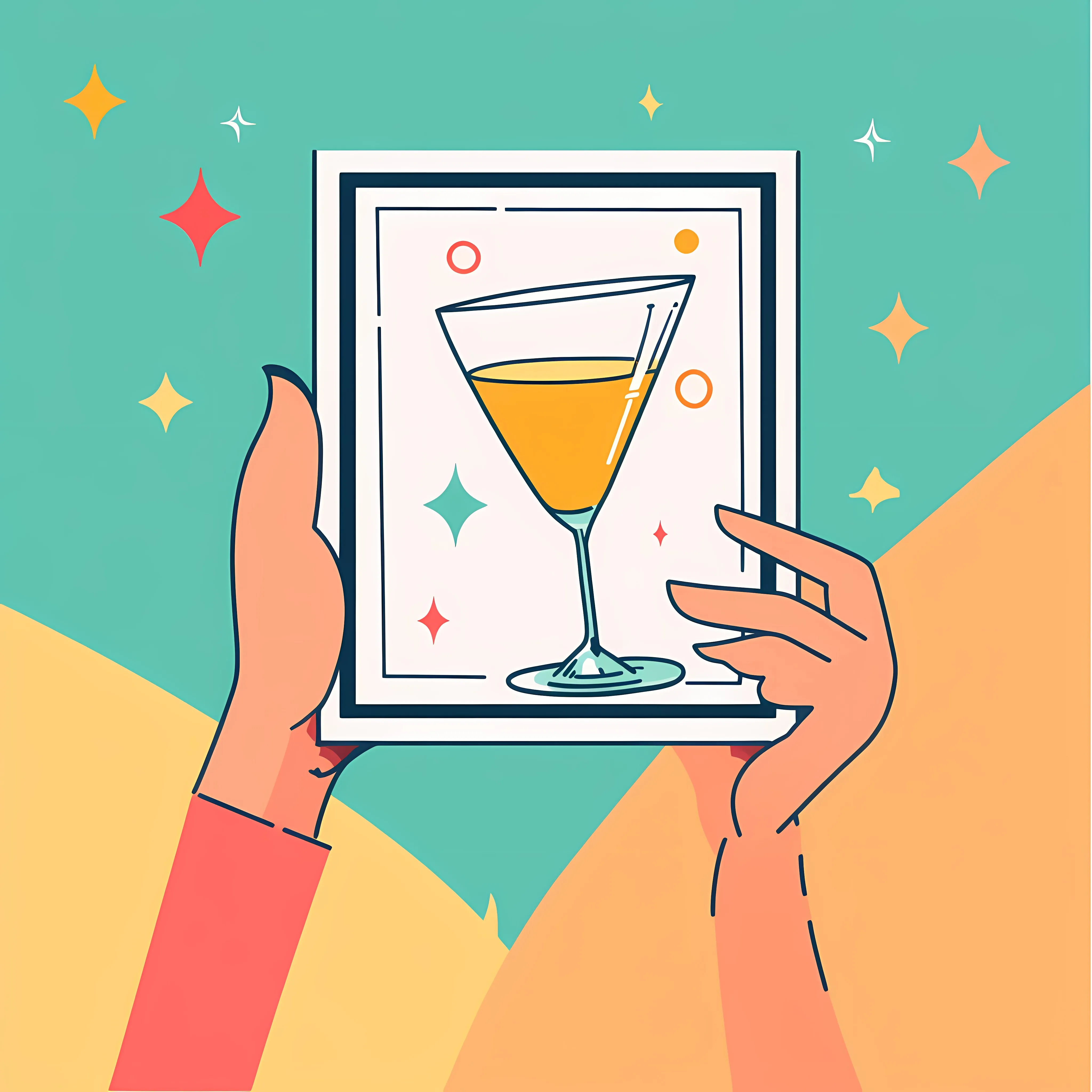 Trivia Night Flat Vector Illustration Design — free download from Dotvec