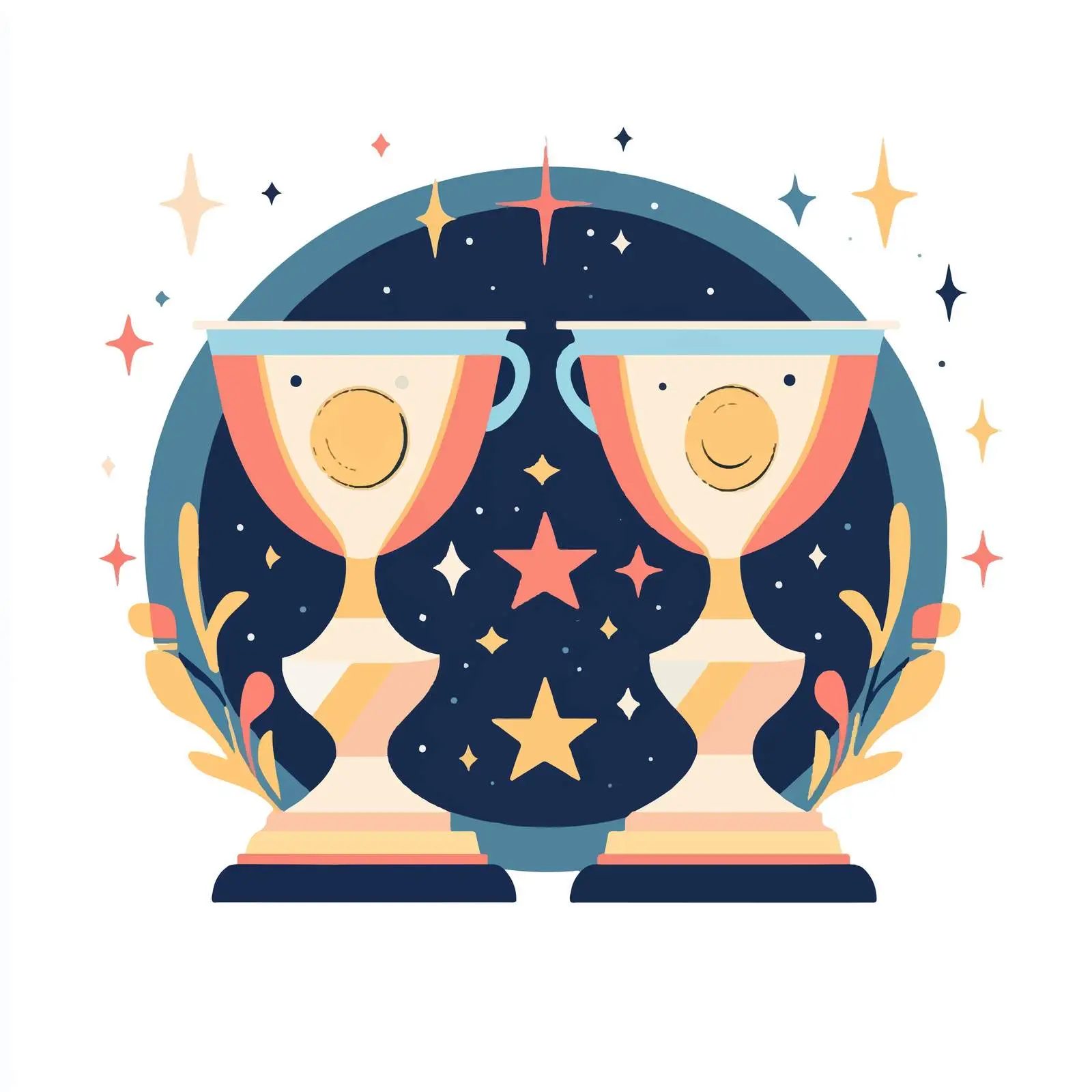 Achievement Award Trophy Cup Vector Design — free download from Dotvec