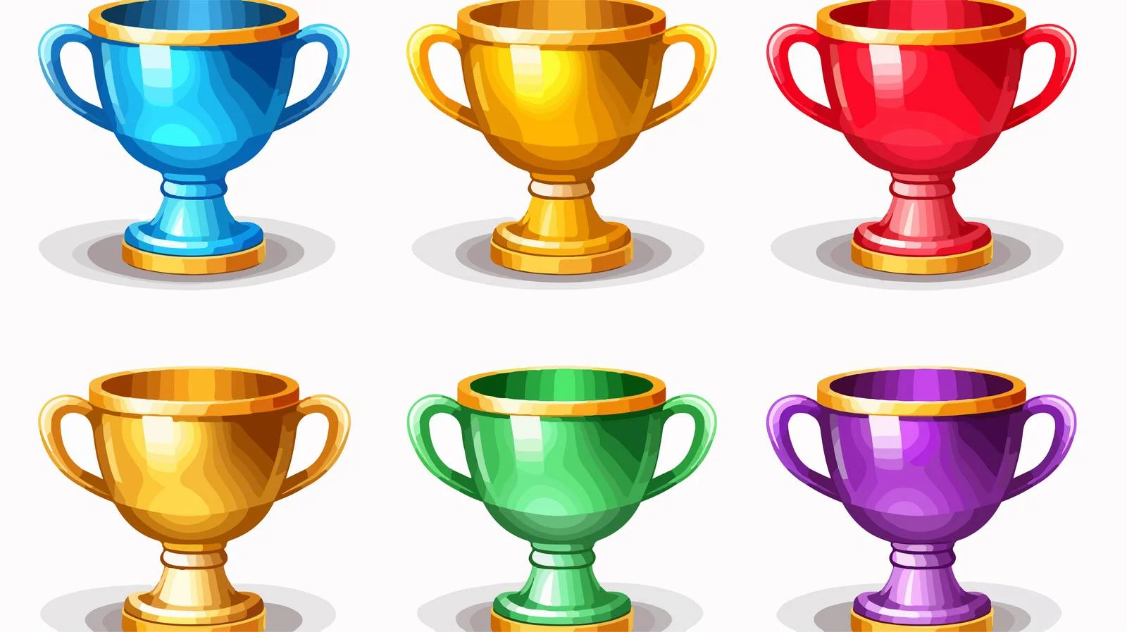 Trophy Cup Icon Symbol Vector Cartoon — free download from Dotvec