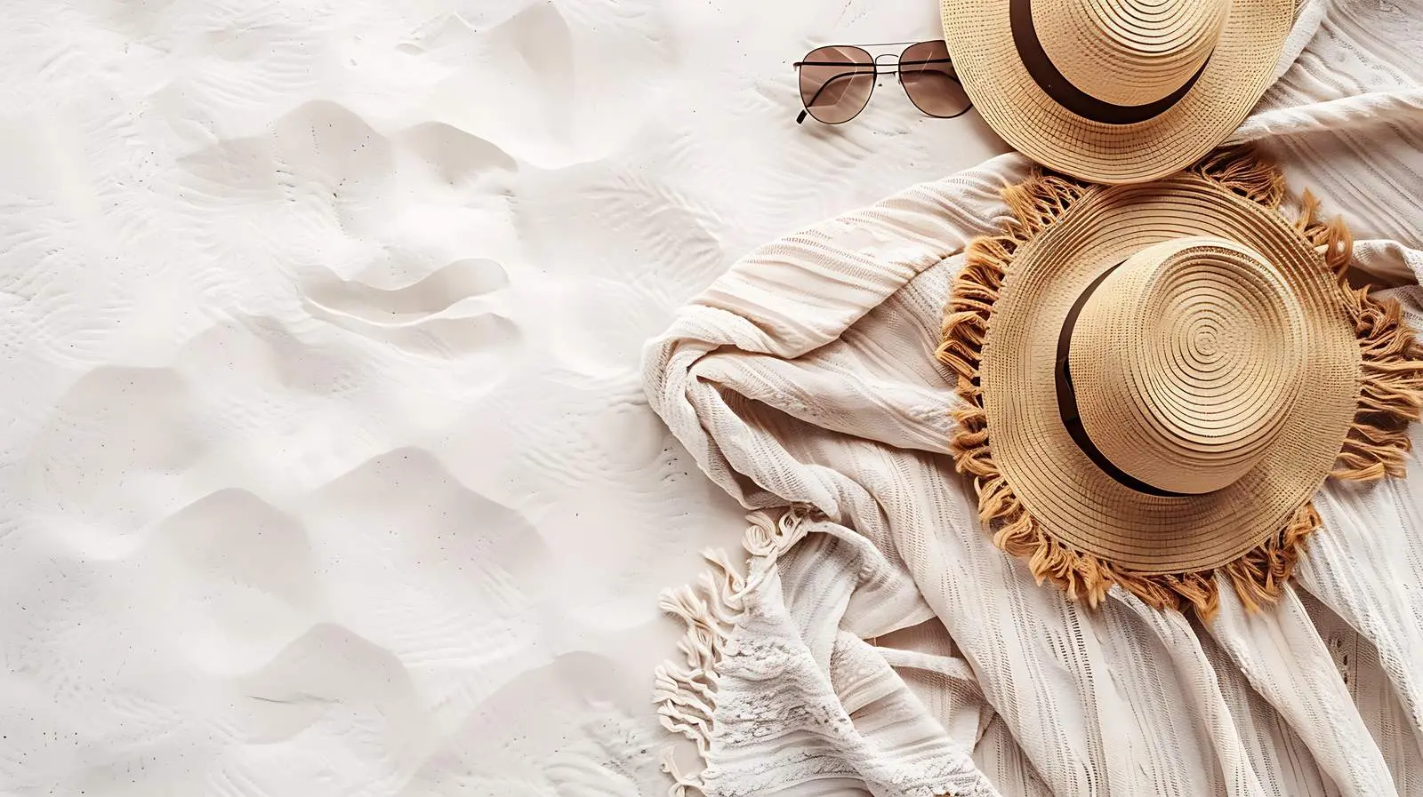 Beautiful Tropical Beach with White Sand and Blue Sea — free download from Dotvec