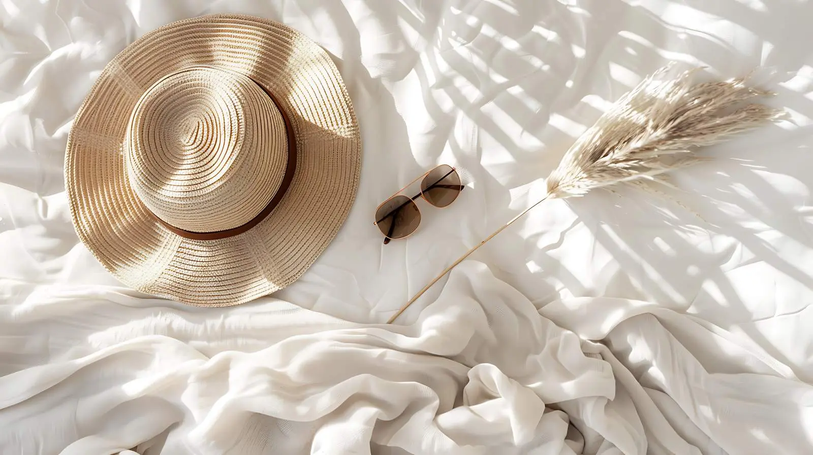 Beautiful Tropical Beach with White Sand Footsteps — free download from Dotvec