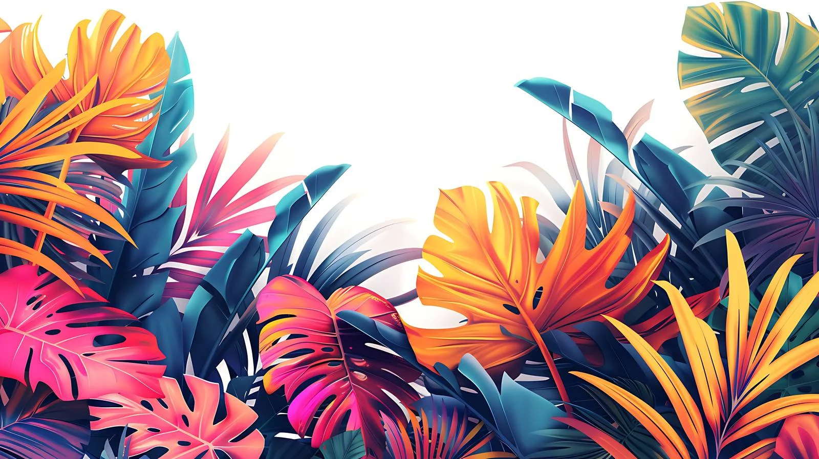 Vibrant Tropical Background — free download from Dotvec