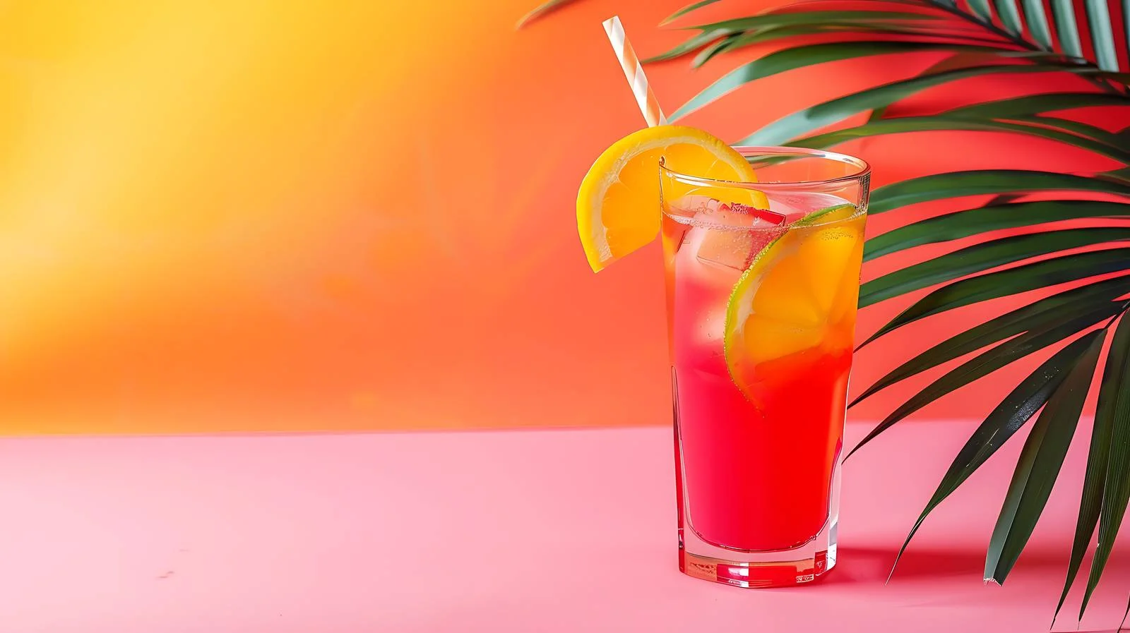 Vibrant Tropical Cocktail — free download from Dotvec
