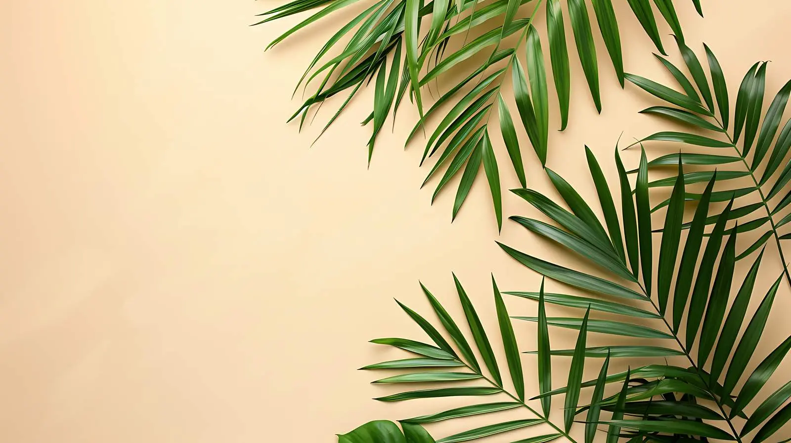 Elegant Tropical Palm Leaves Background — free download from Dotvec