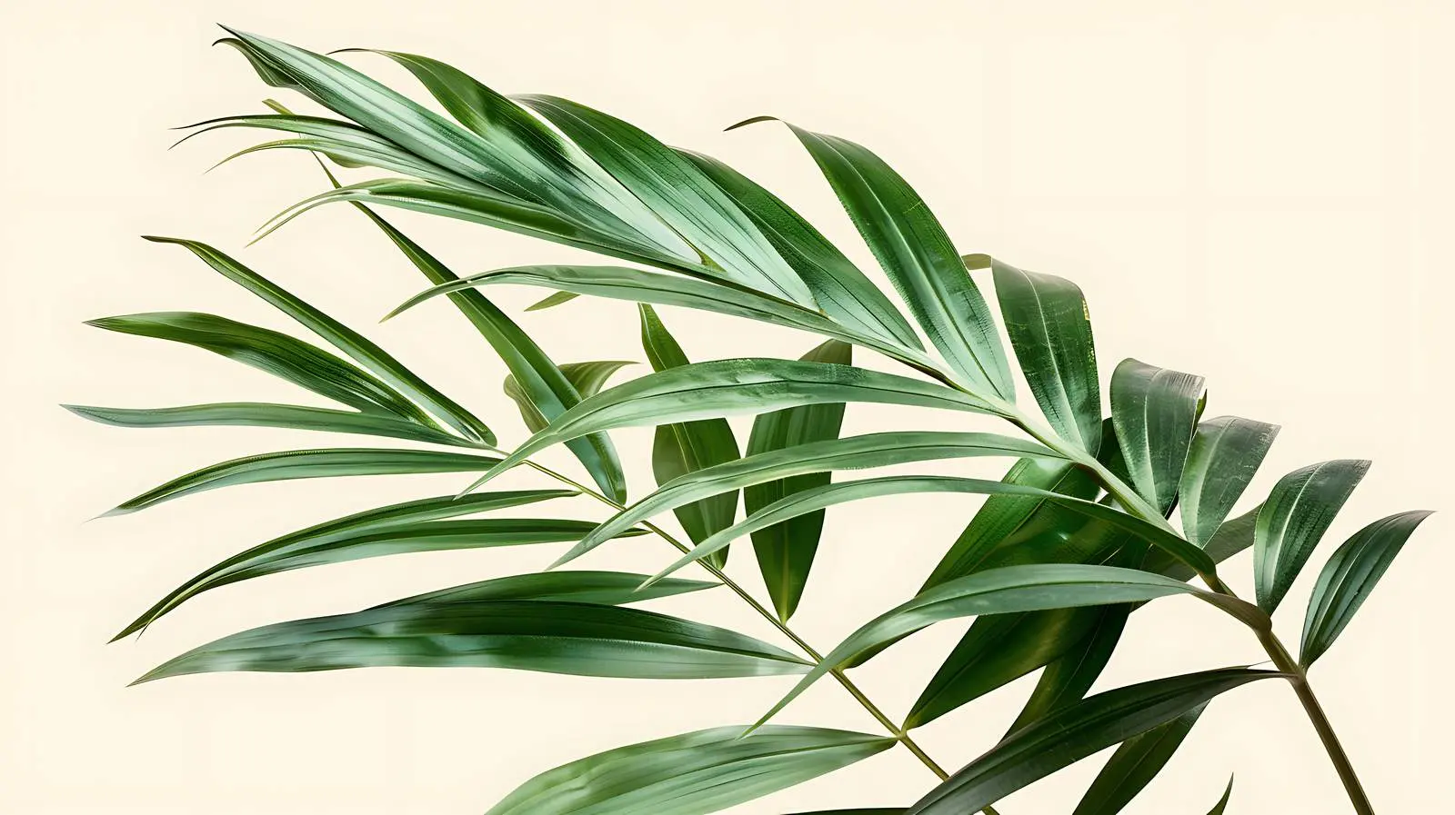 Tropical Palm Leaves Aesthetic Background — free download from Dotvec