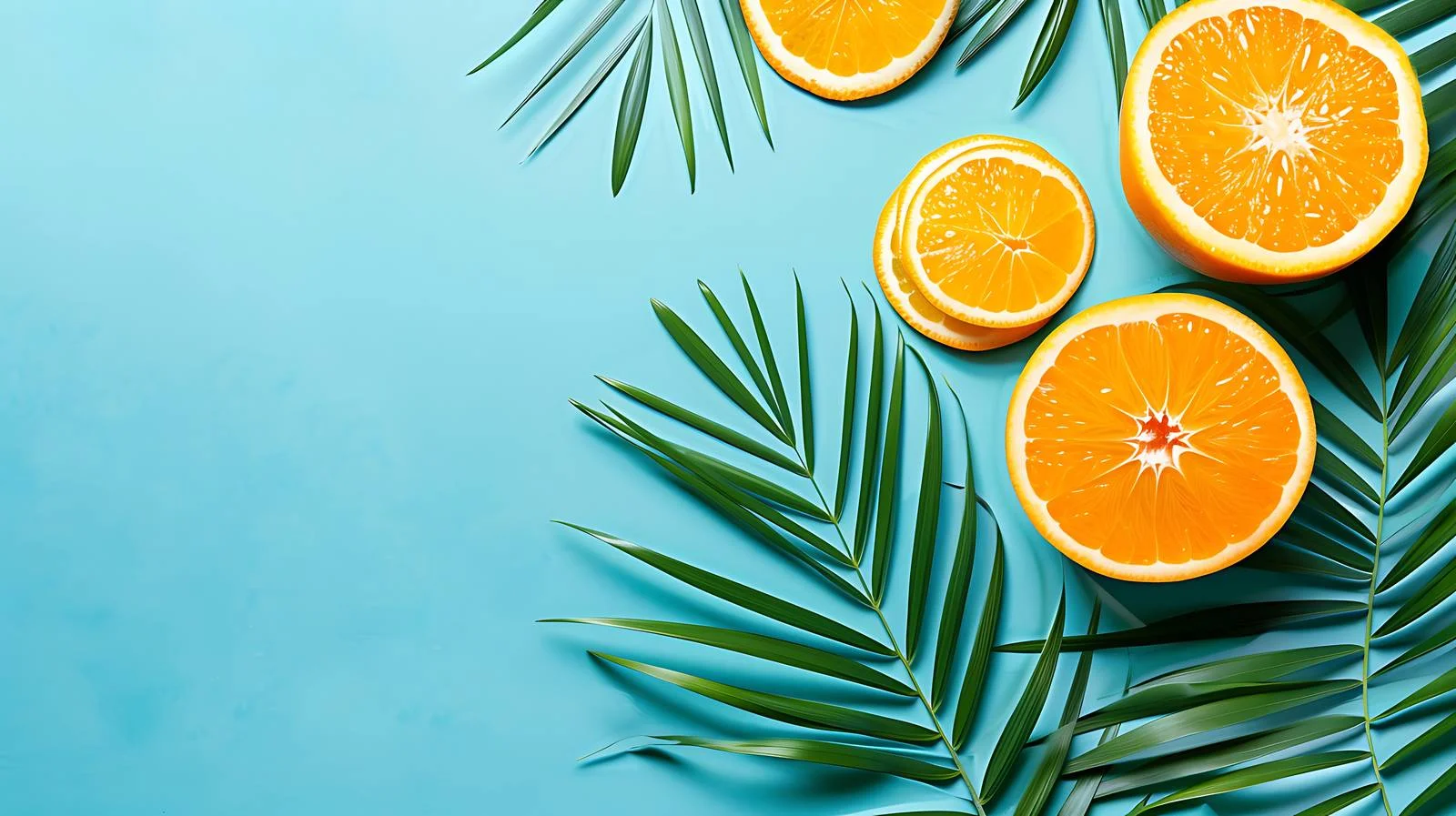 Tropical Citrus Composition — free download from Dotvec