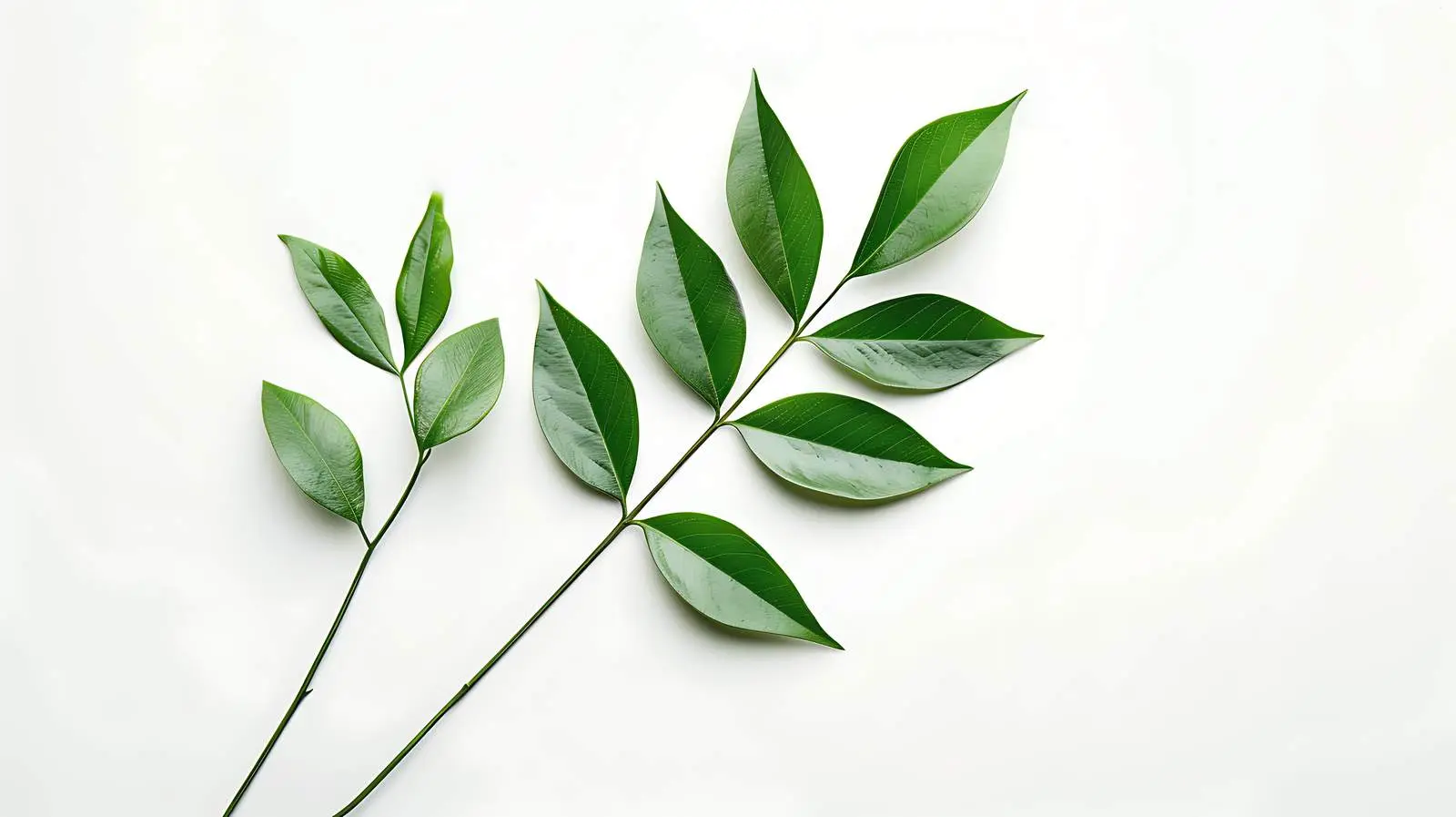 Minimal Tropical Plant Stem with Leaves — free download from Dotvec