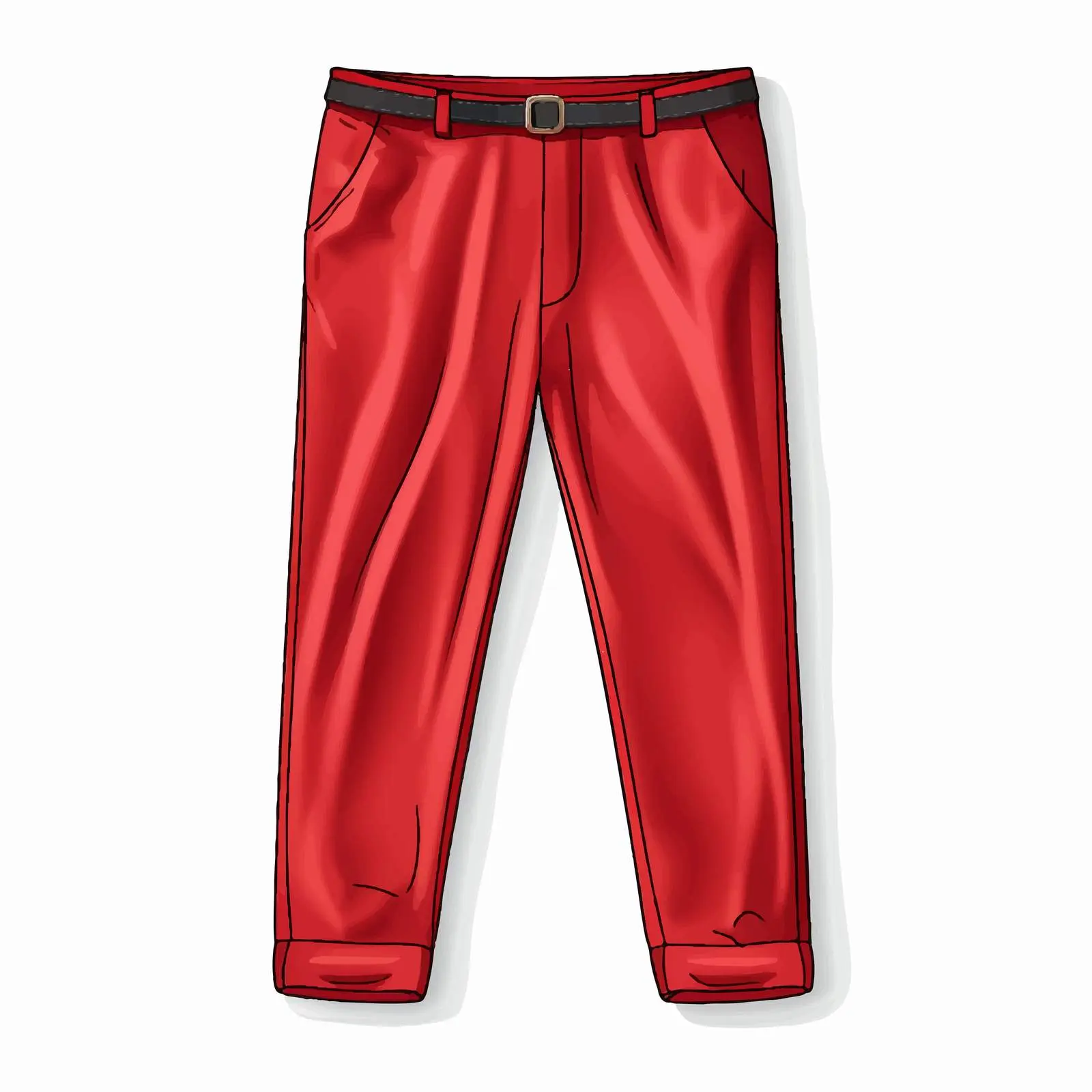 Isolated Trousers Vector Illustration on White Background – free shorts image from Dotvec