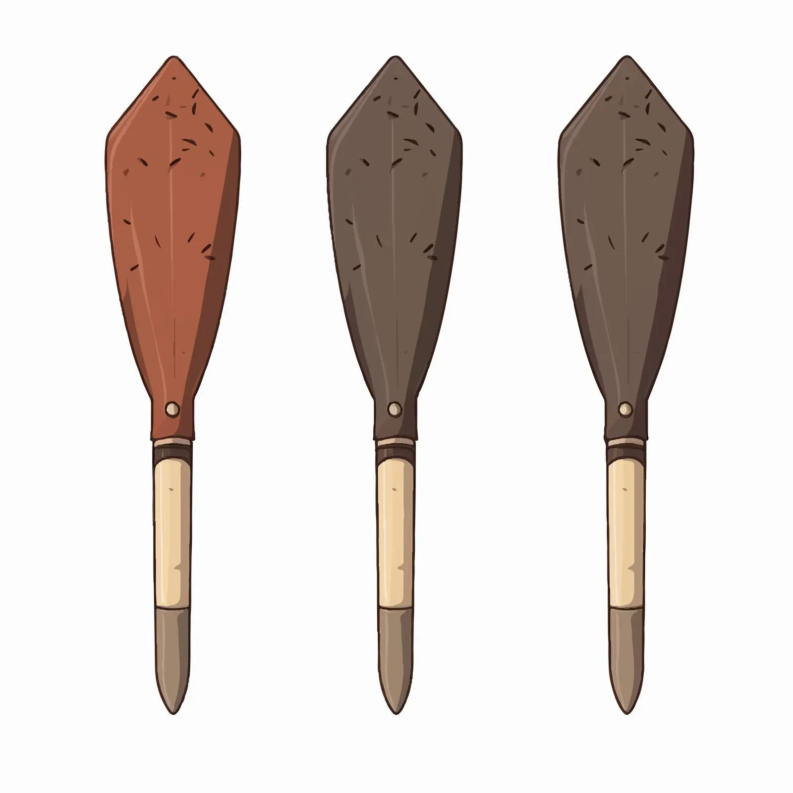 Line Art Trowel Vector Illustration — free download from Dotvec