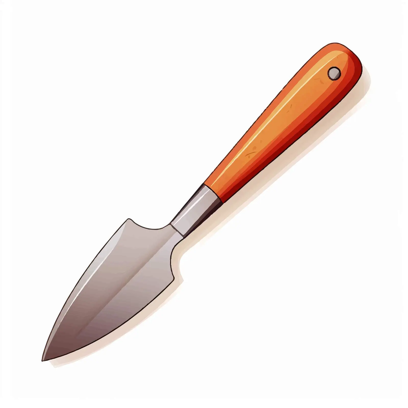 Trowel Vector Illustration on White Background — free download from Dotvec