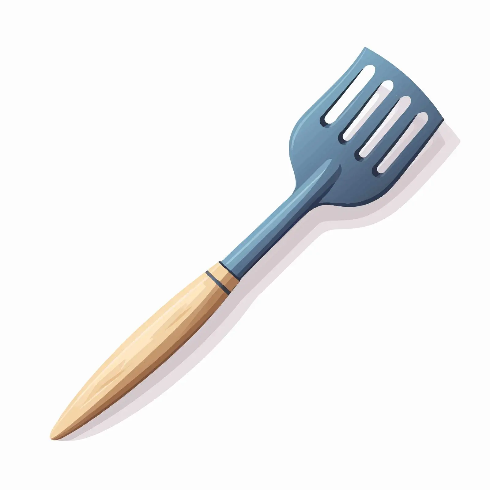 Top View Trowel Vector Illustration on White Background – free tool design image from Dotvec
