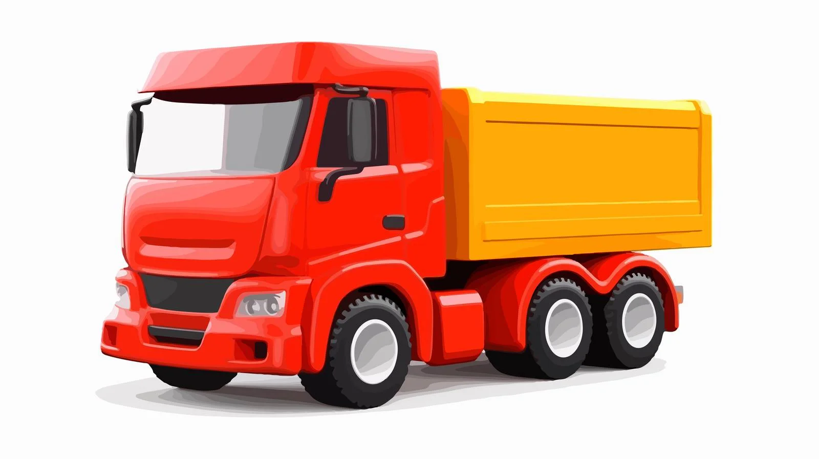 Premium Plastic Truck Toy — free download from Dotvec
