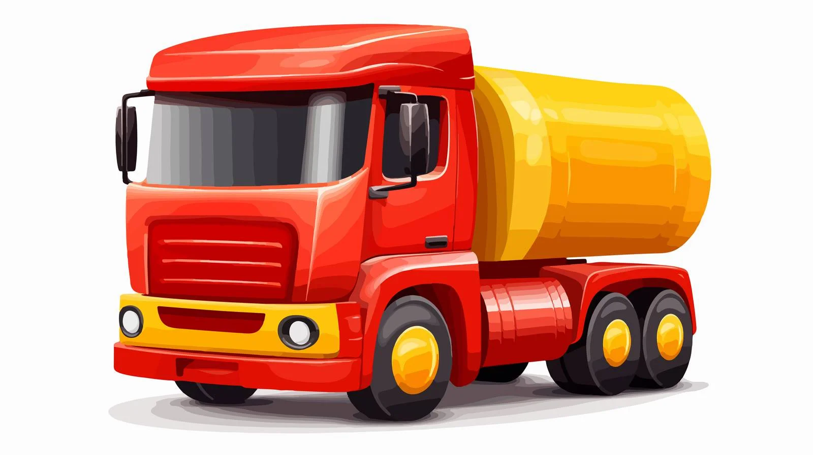 Durable Plastic Toy Truck — free download from Dotvec