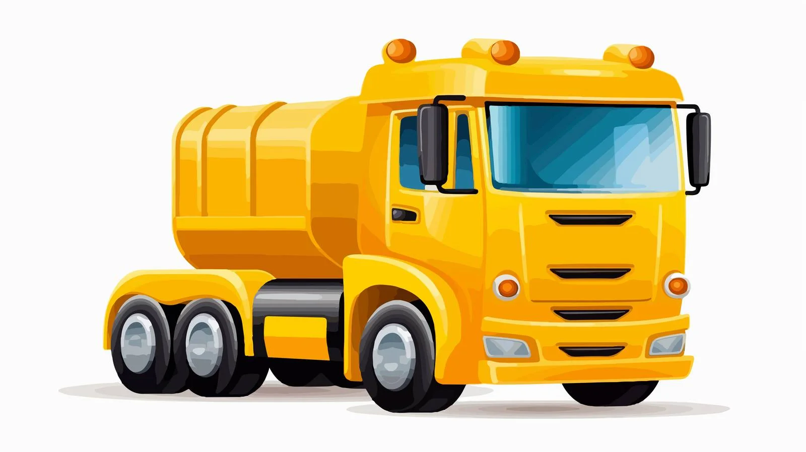 Durable Plastic Toy Truck for Children — free download from Dotvec