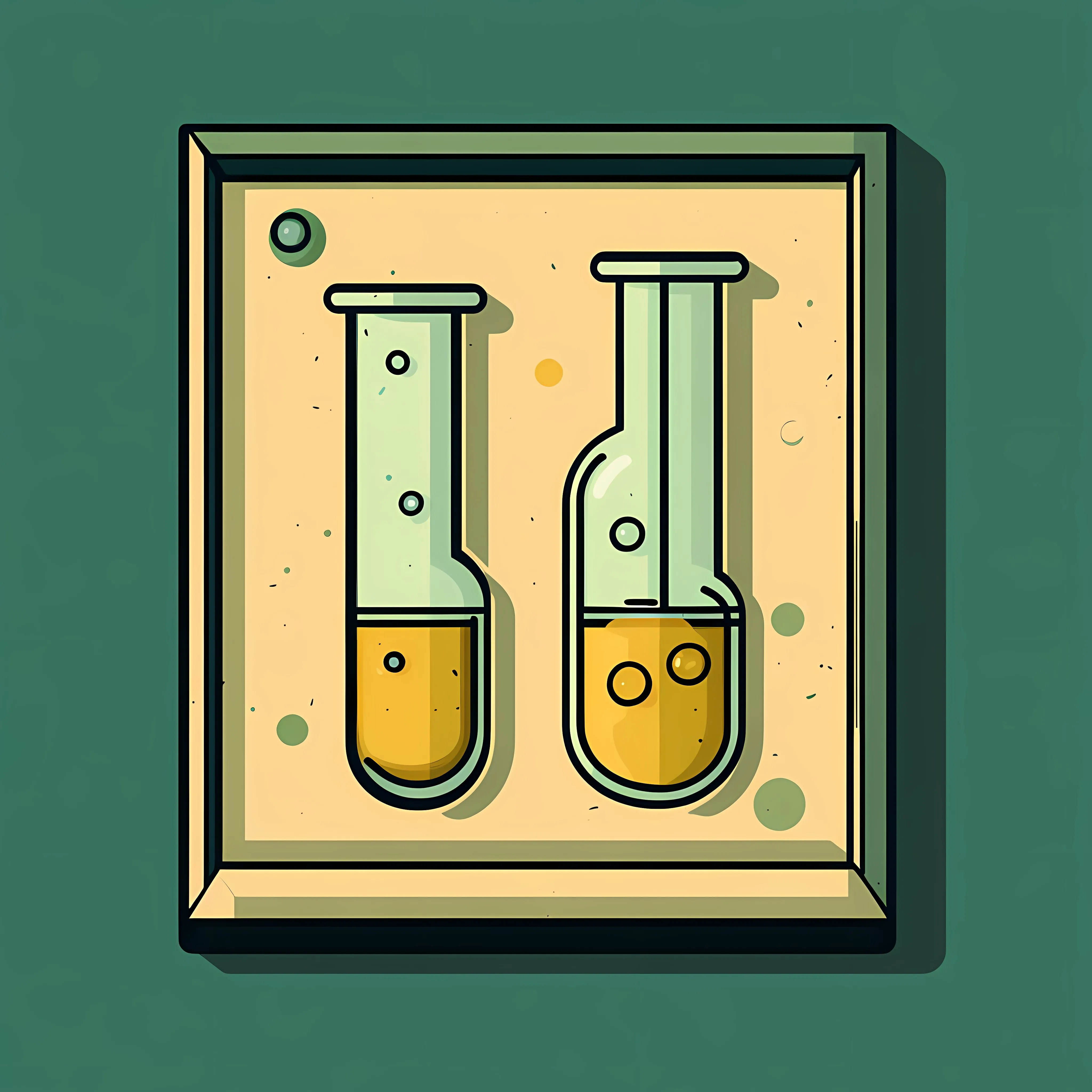 Chemical Laboratory Equipment Icon Flat Vector — free download from Dotvec